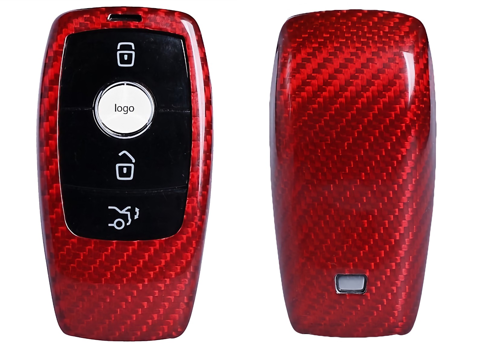 Dry-Carbon Schlüssel Cover passend für Mercedes-Benz (Standard) – Schlüssel in Carbon