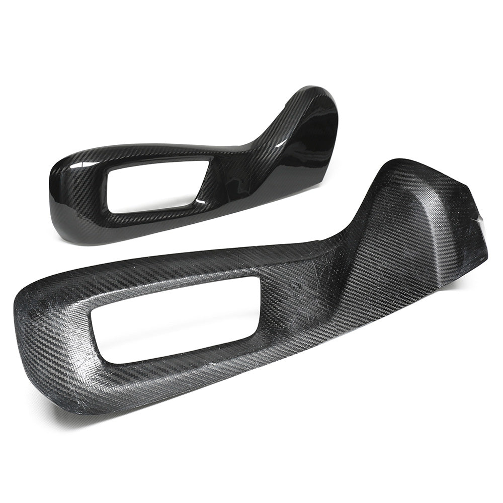 Dry-Carbon Sitzblenden passend für BMW M5 F90 / 5er G30 G31 – Carbon-Interieur