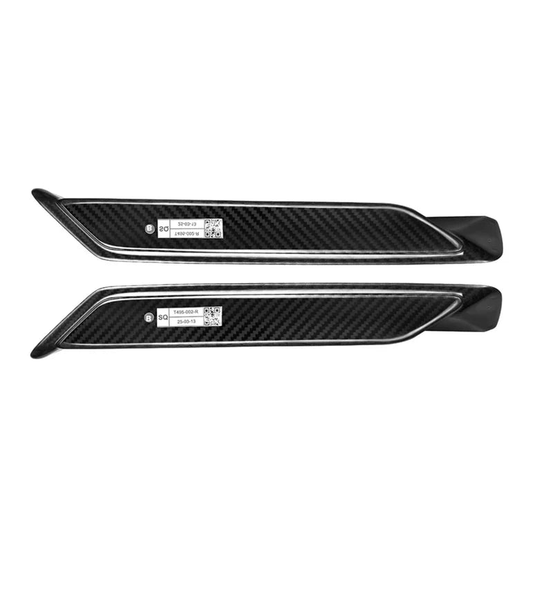 Carbon Fiber Reflektoren Streifen Abdeckung passend für BMW M5 G90
