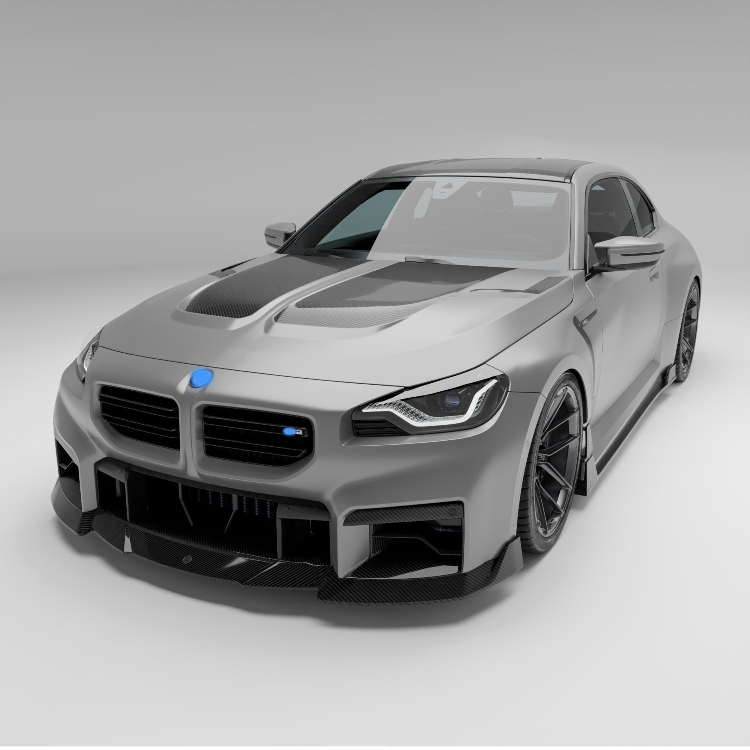Carbon Kühlergrill-Nieren RZ für BMW M2 G87 (Pre-LCI + LCI) – M Aggression