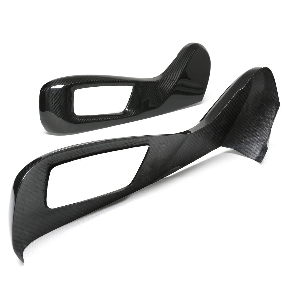 Dry-Carbon Sitzblenden passend für BMW M5 F90 / 5er G30 G31 – Carbon-Interieur
