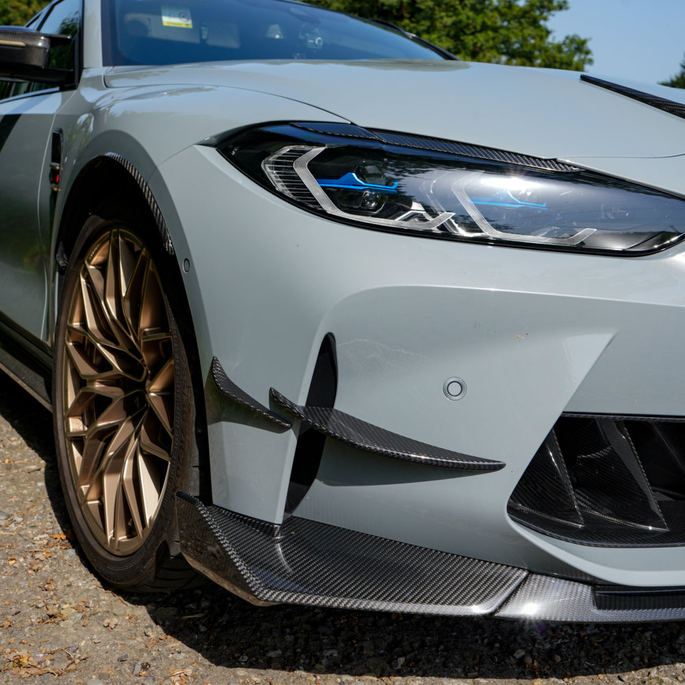 Dry-Carbon Frontlippe VCS passend für BMW M3 G80 / G81 / M4 G82 / G83 – Premium Front-Splitter