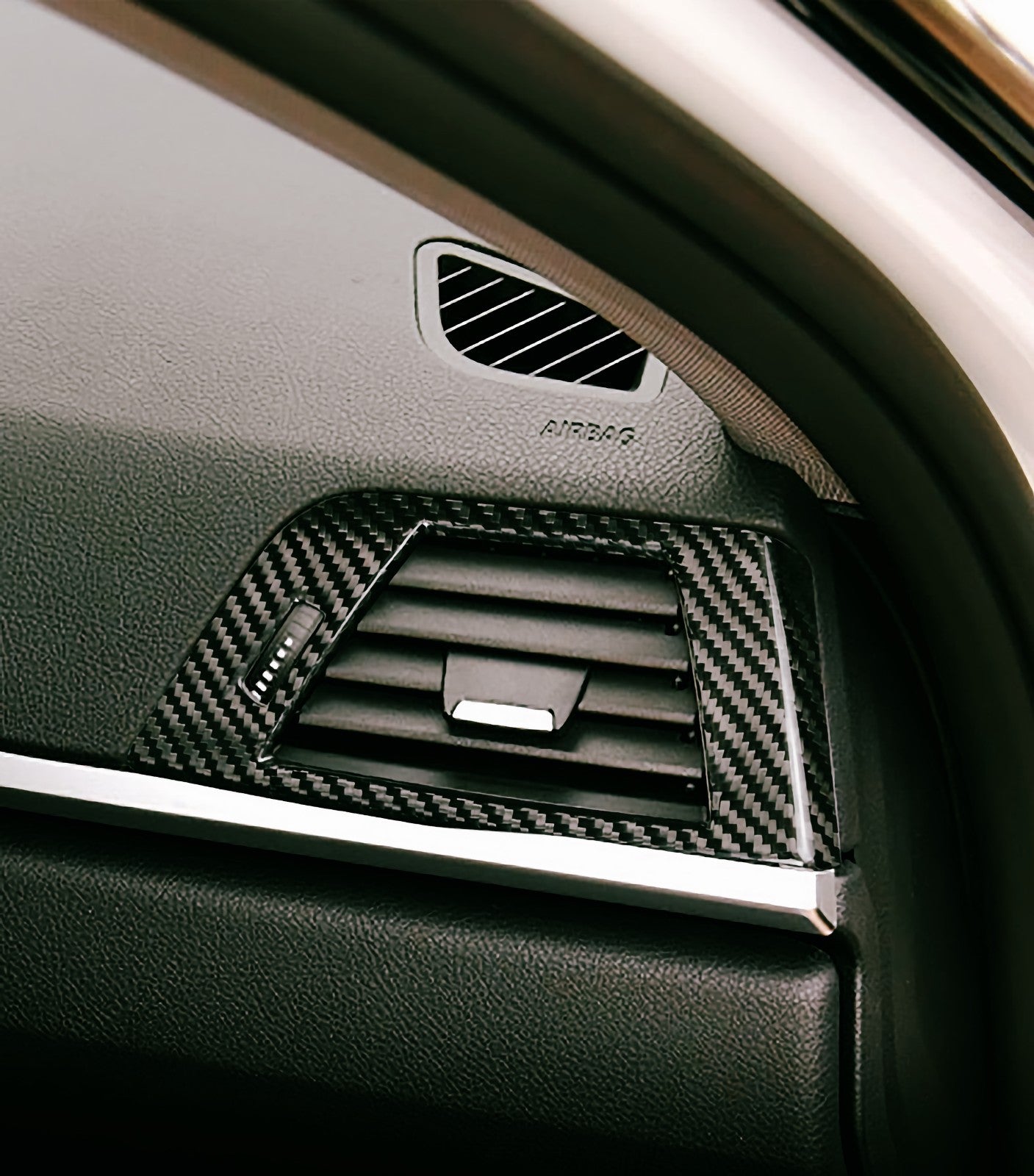 Dry Carbon Lüfterauslass Blenden für BMW F30 F31 F32 F33 F36 F80 F82 F83