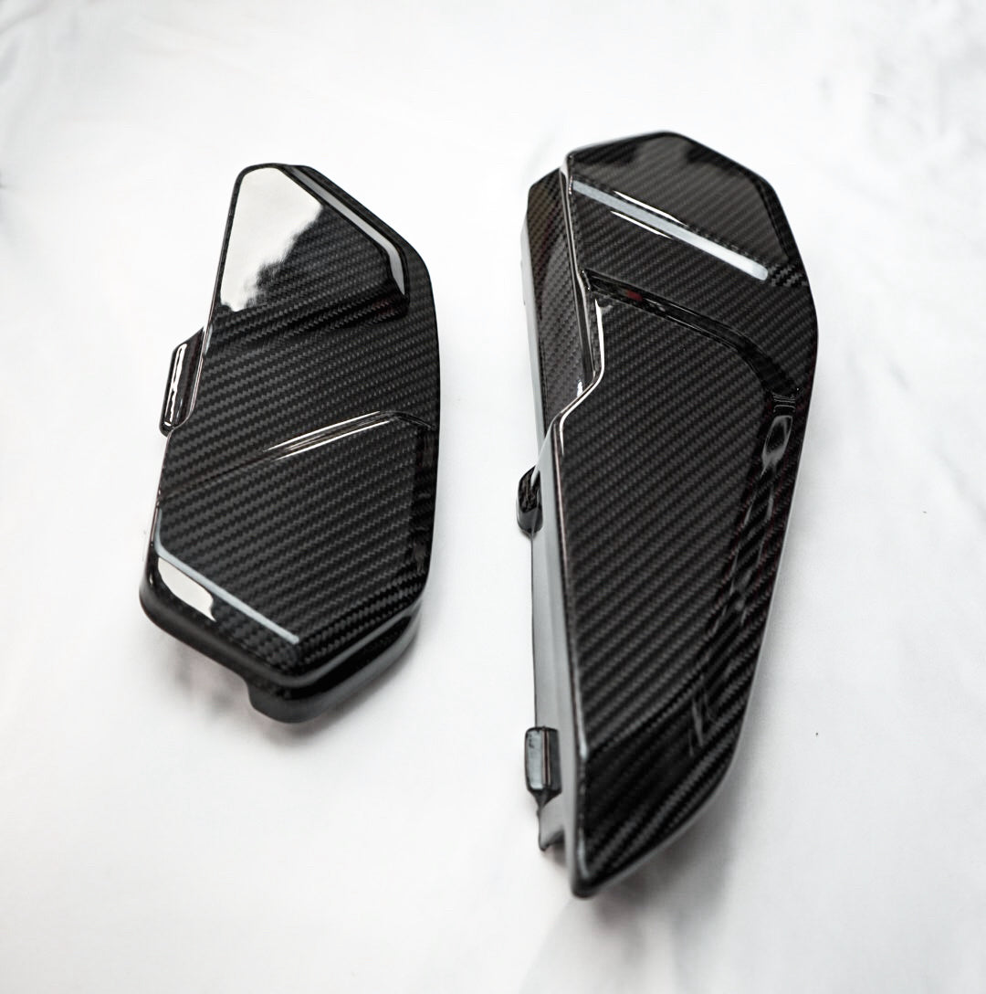 Dry Carbon Abdeckung Batterie und ECU Ersatz für BMW M5 F90 M8 F91 F92 F93 inkl. LCI