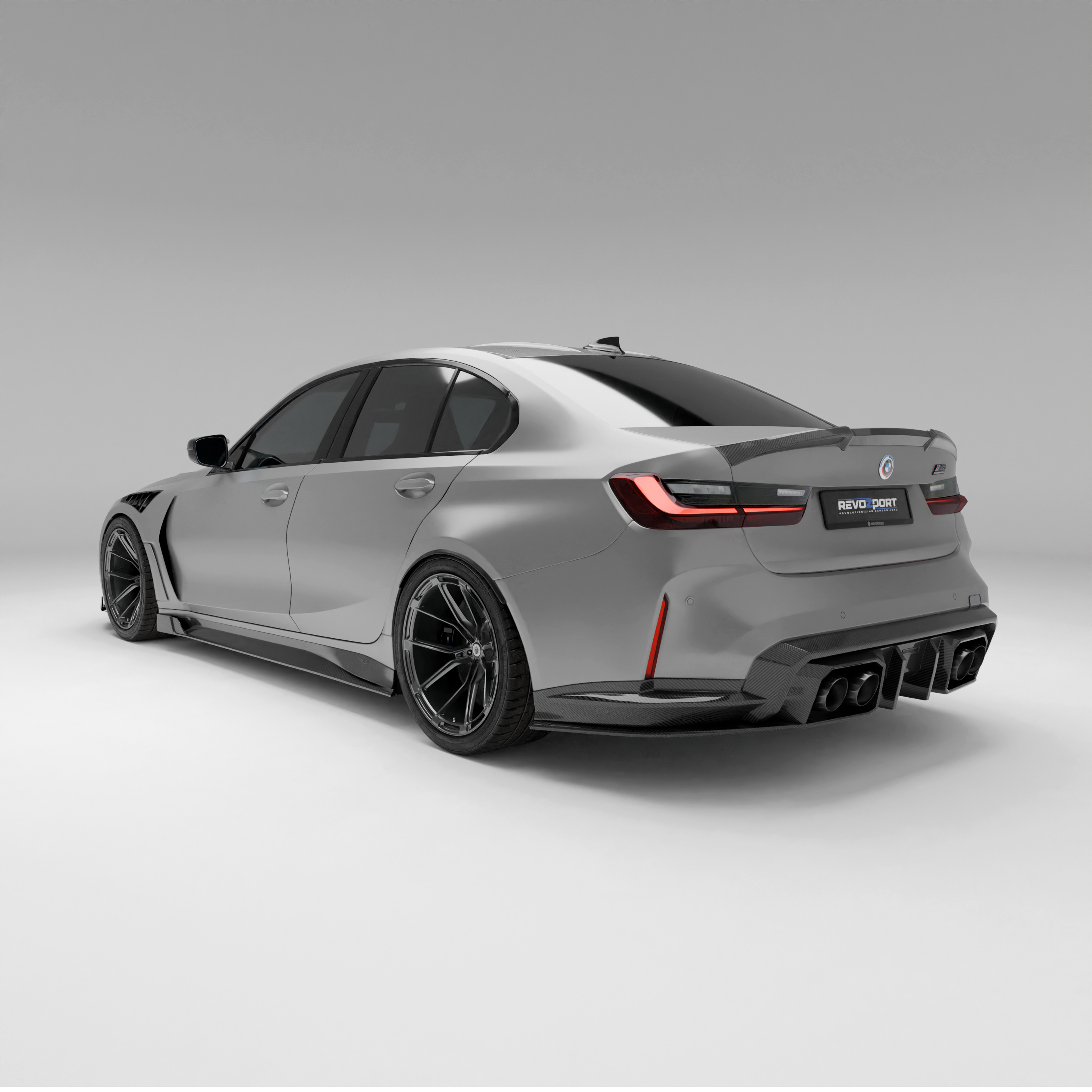 Dry-Carbon Kotflügel mit Radhausbelüftung passend für BMW M3/M4 G80-G83 – Premium mit TÜV
