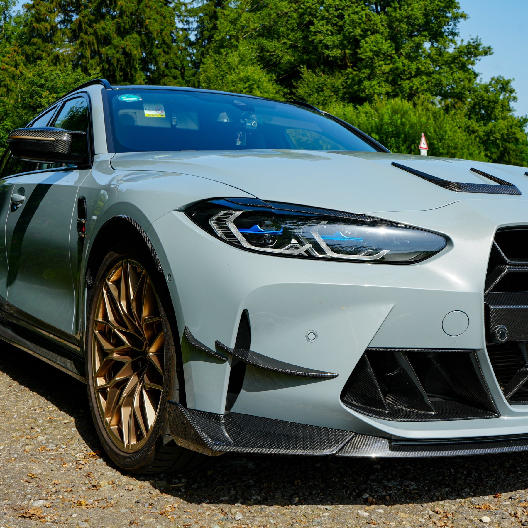 Dry Carbon Front Canards für BMW M3 / M4 G80 G81 G82 G83