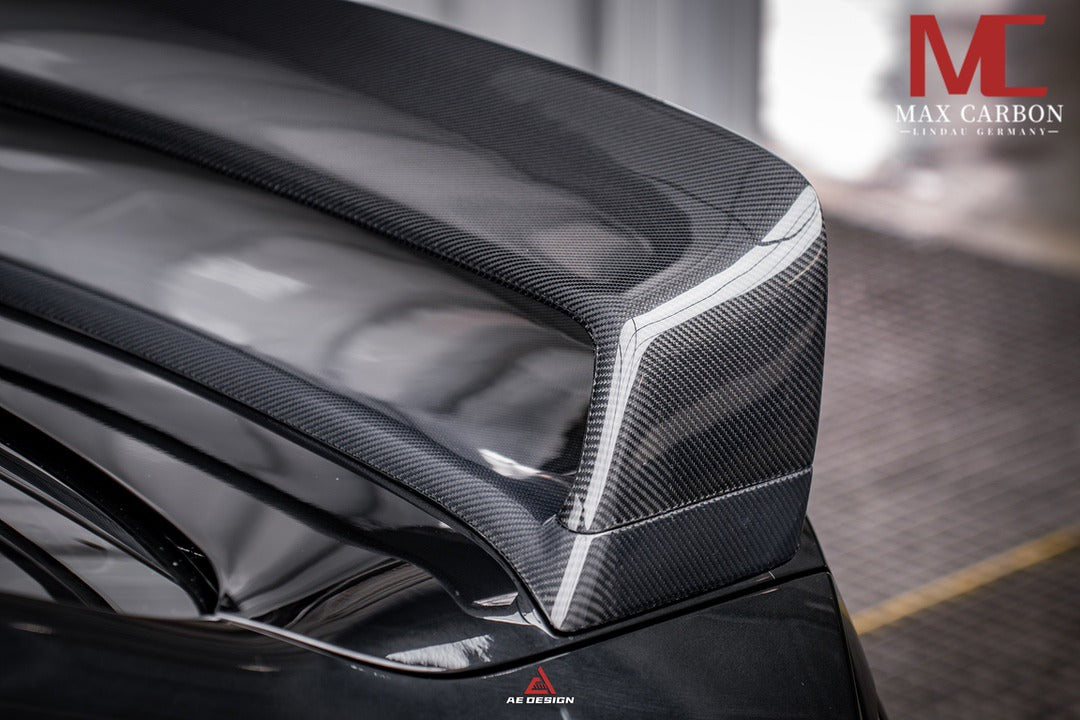 Dry Carbon Design Heckflügel Heckspoiler Ersatz für BMW M2 G87 inkl. LCI und CS M240i G42