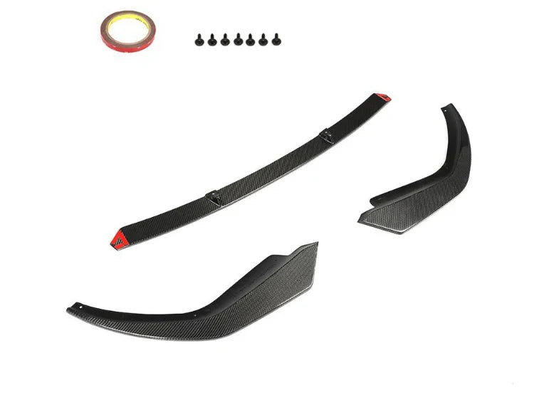 Carbon Fiber Frontspoiler passend für BMW 3 Series G20 M-Sport Sedan 320i 330i M340i M-Tech 2019-2022
