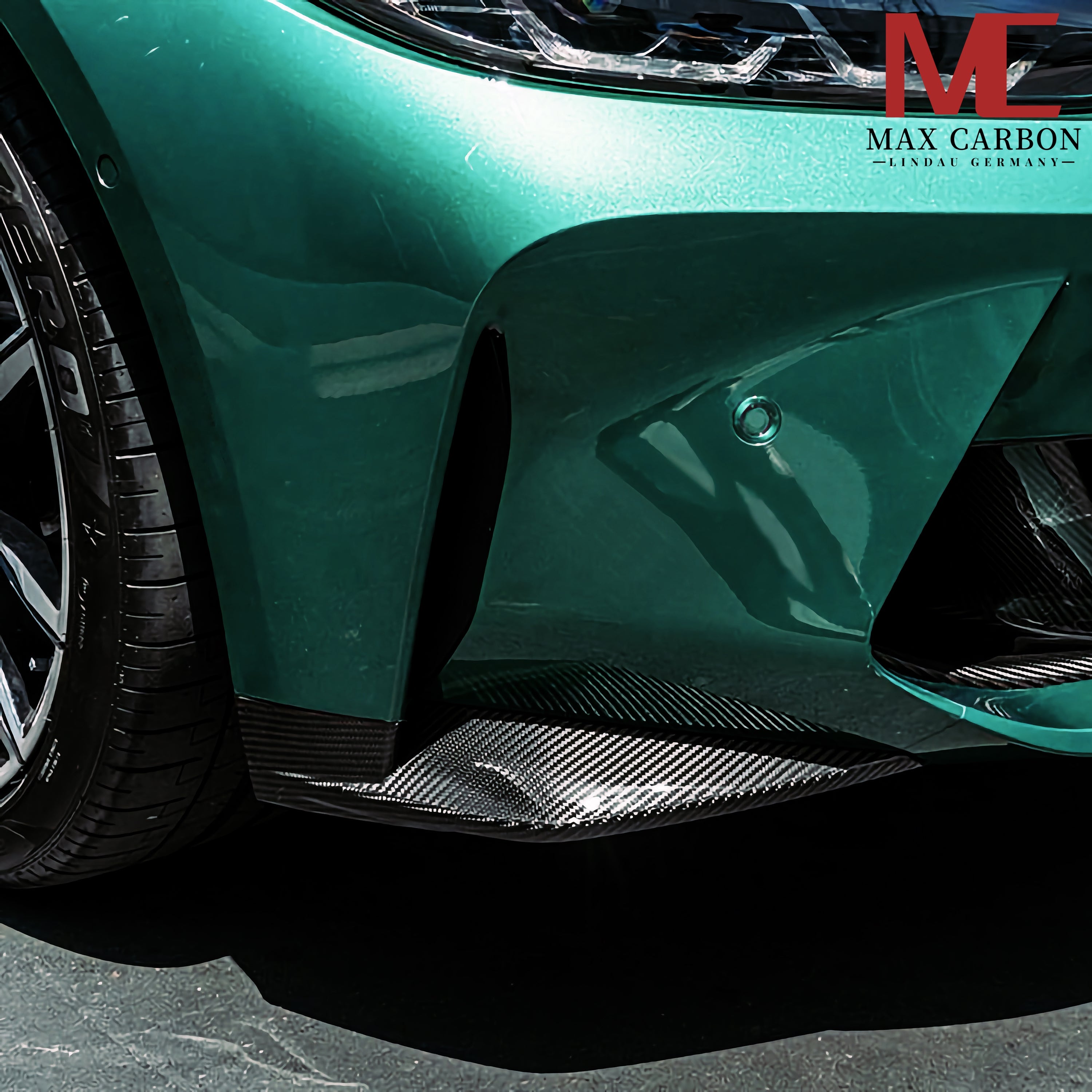 Dry Carbon Frontansatz "Ecke" für BMW M3 G80 G81 / M4 G82 G83