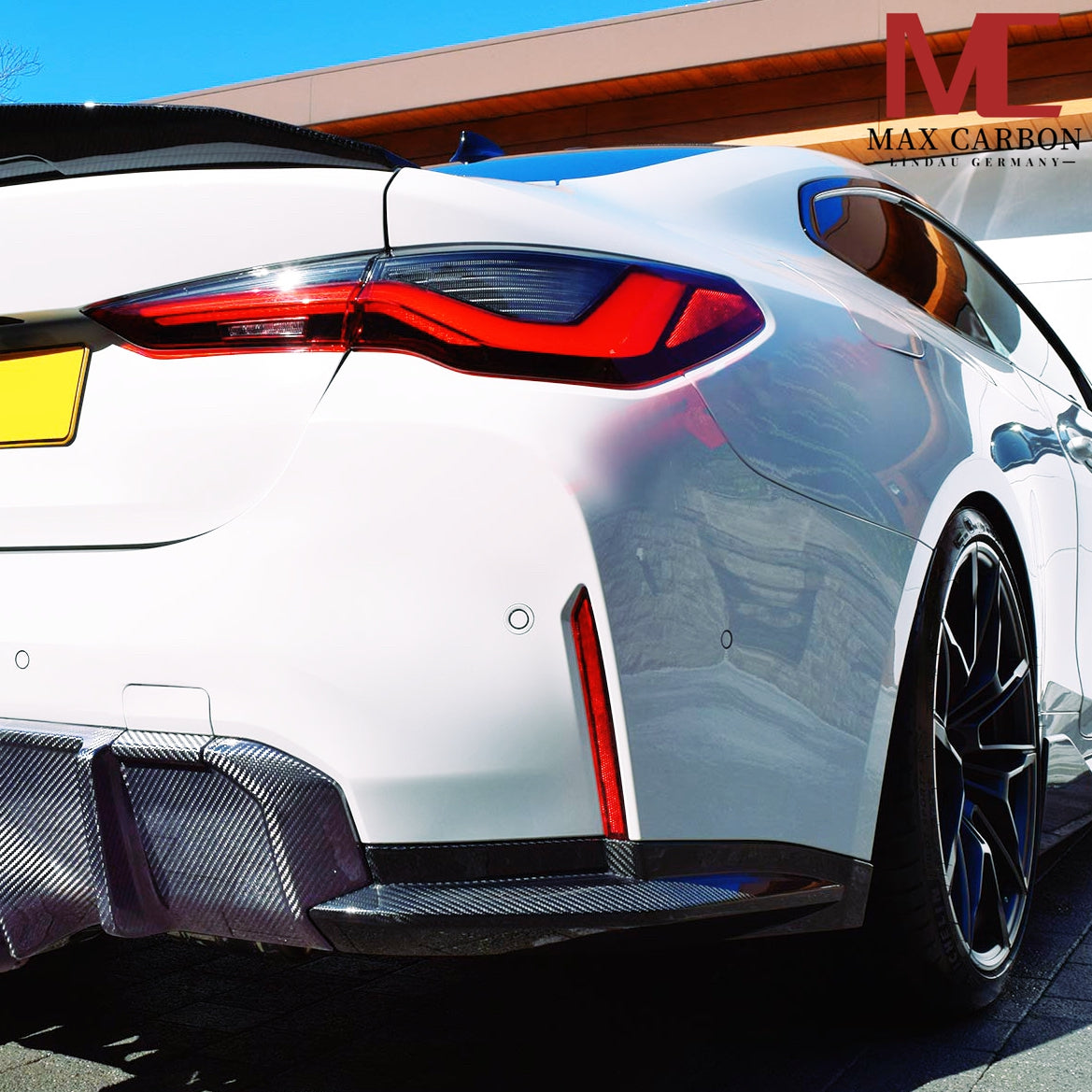 Dry Carbon Heck WInglets " OEM Style" für BMW M3 G80 G81 / M4 G82 G83