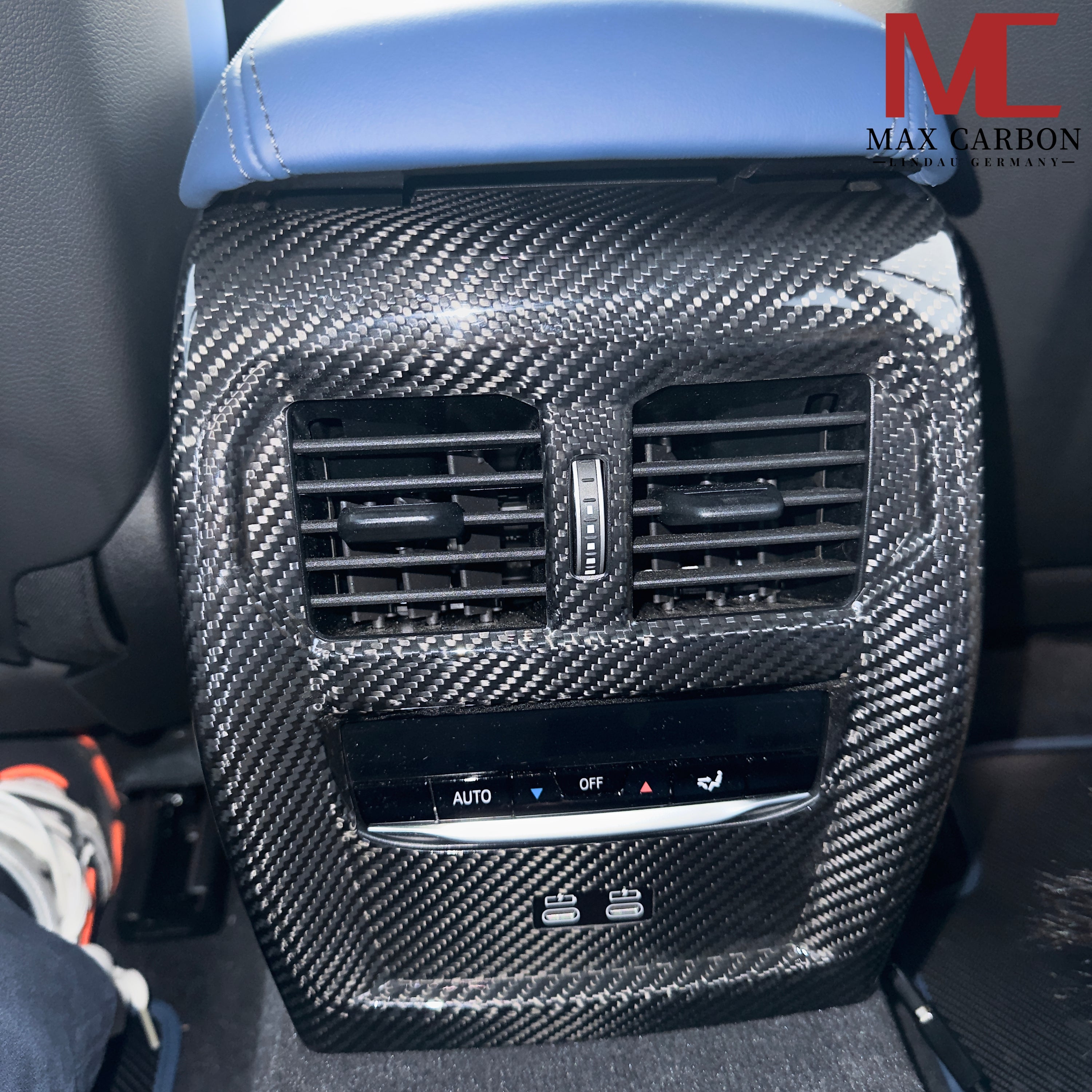 Dry Carbon Mittelkonsolen Abdeckung für BMW M3 G80 G81 / M4 G82 G83 / M2 G87 / 2er G42 / 3er G20 G21 / 4er G22 G23 G26