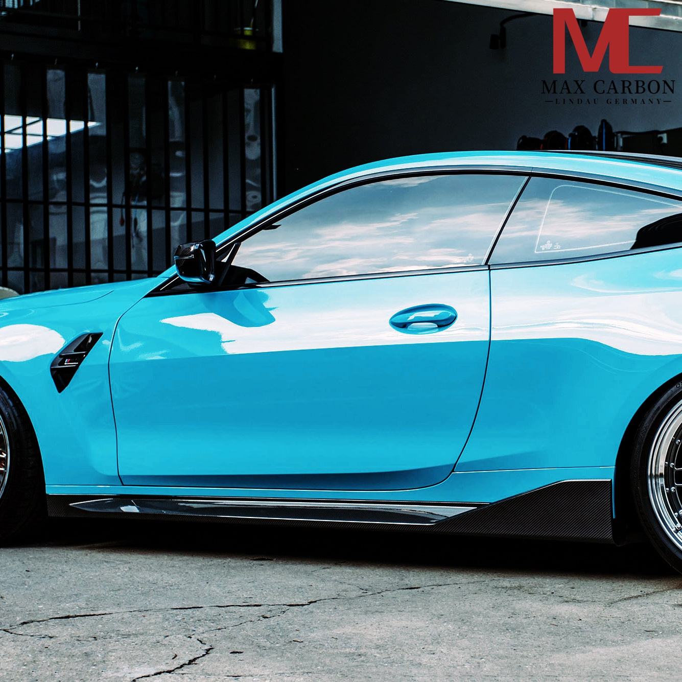 Dry Carbon Seitenschweller für BMW M4 G82 G83