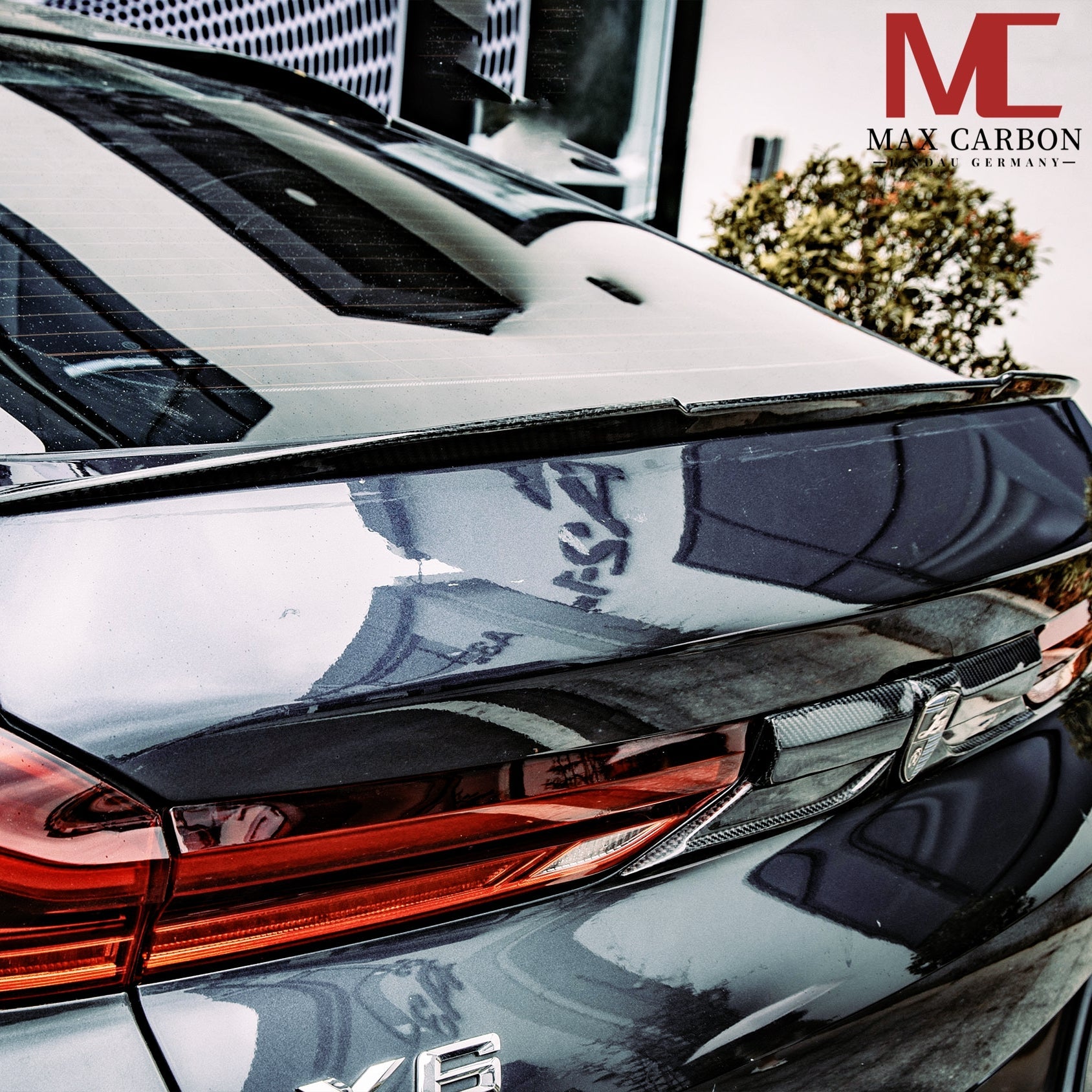 Dry-Carbon Heckspoiler passend für BMW X6M F96 / X6 G06 (Pre-LCI & LCI) – SUV-Heck mit Präsenz