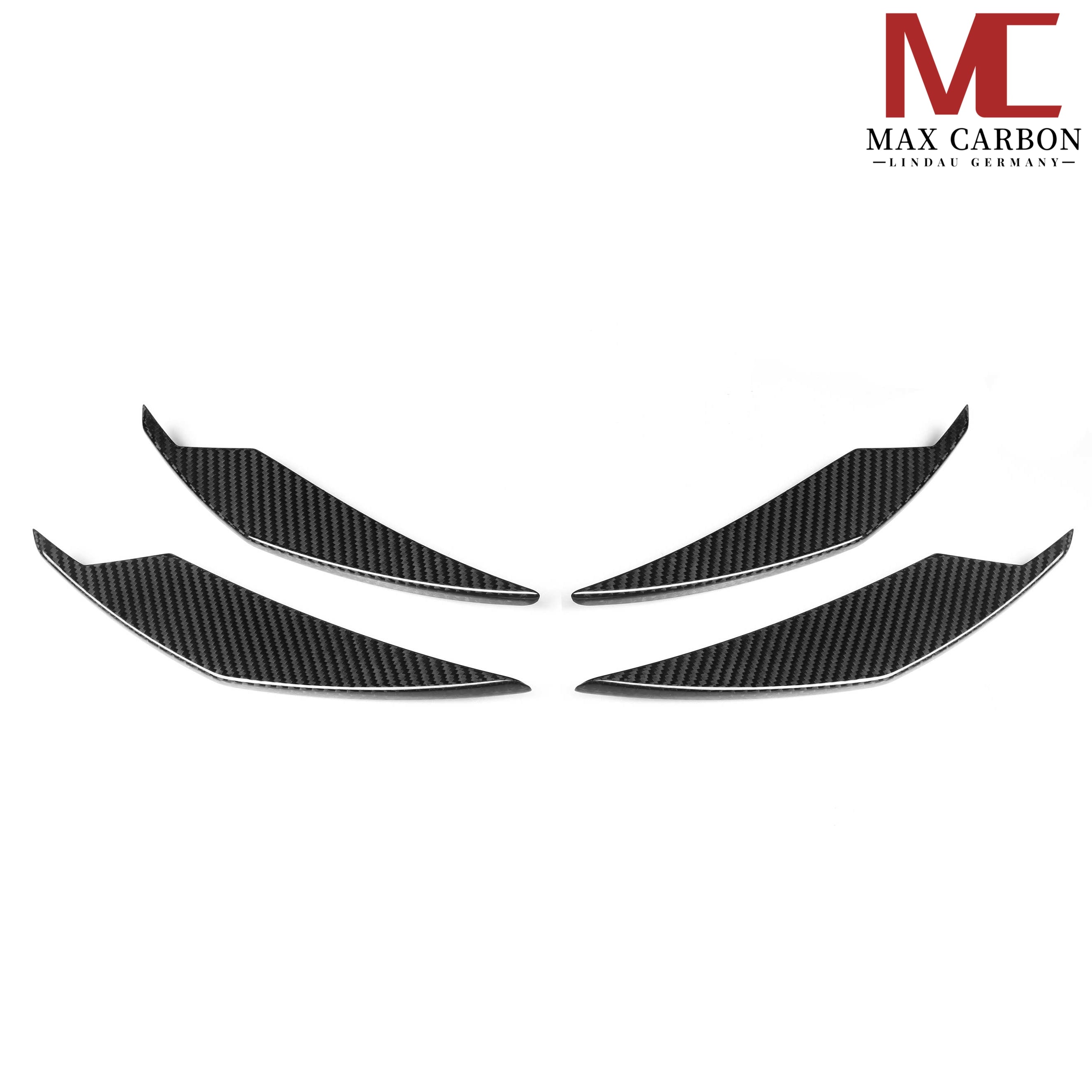 Dry-Carbon Front Canards VAC passend für BMW M3 G80 / G81 / M4 G82 / G83 – Front-Flügel mit Aero-Design
