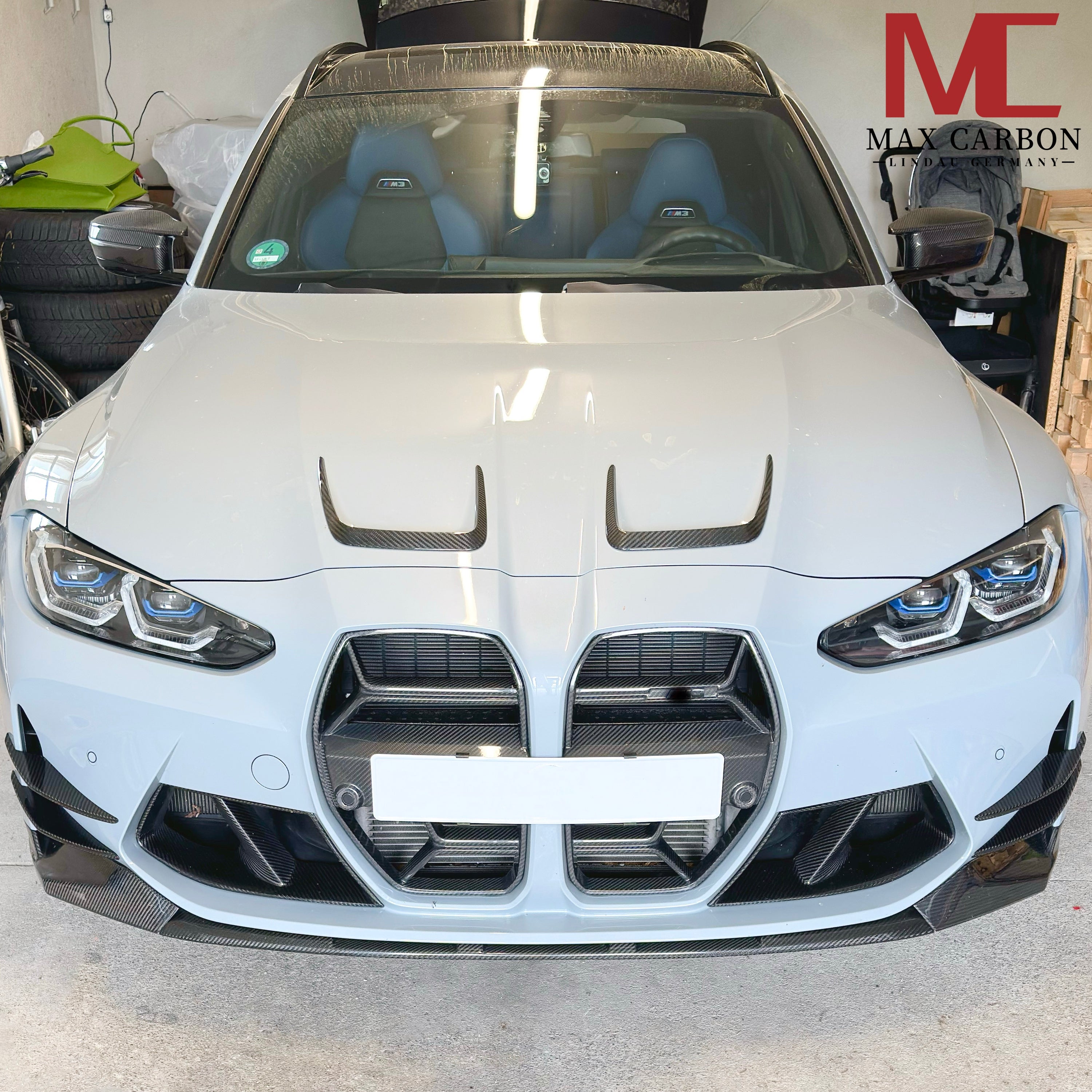 Dry-Carbon Front Canards VAC passend für BMW M3 G80 / G81 / M4 G82 / G83 – Front-Flügel mit Aero-Design