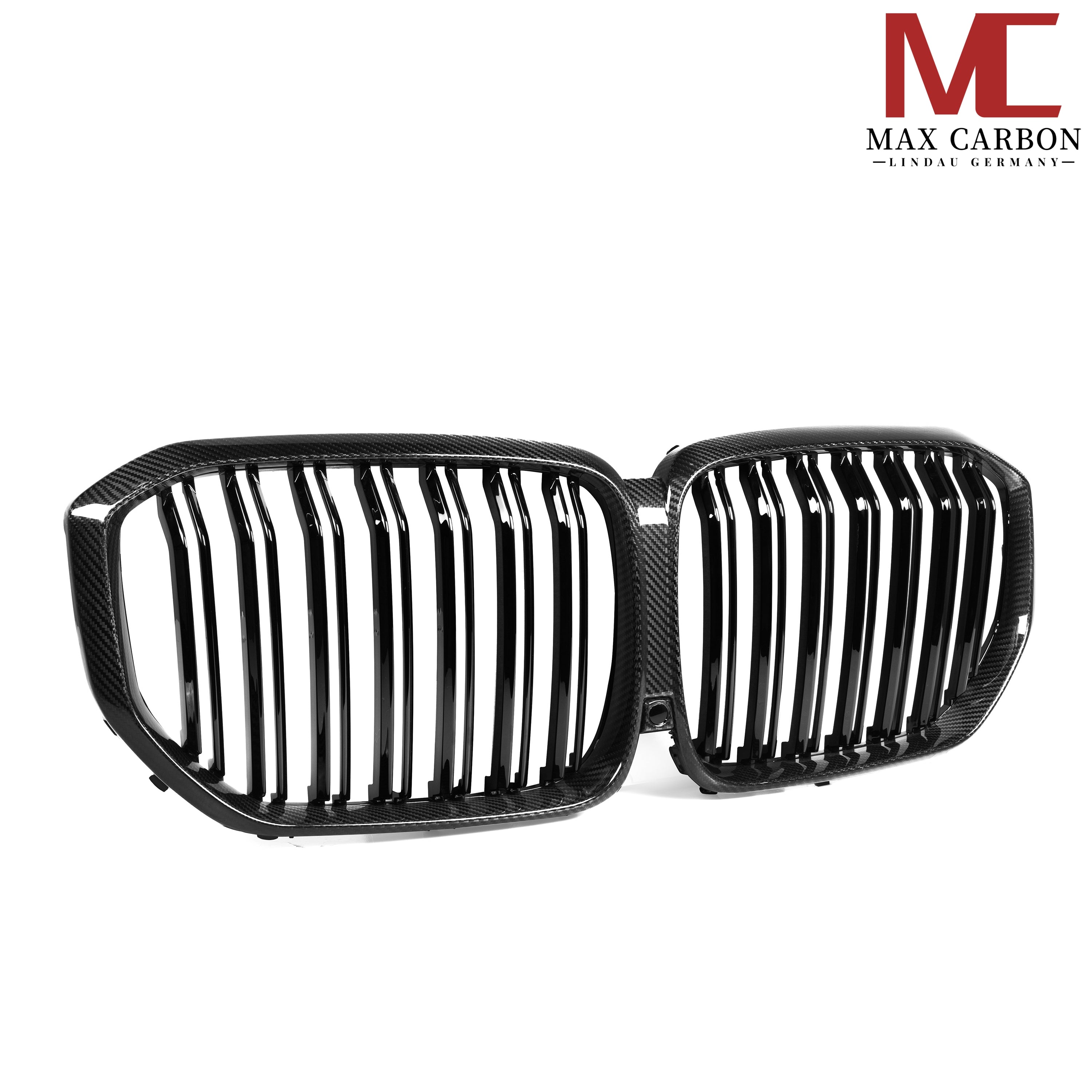 Dry Carbon Kühlergrill Nieren für BMW X5M F95 X5 G05 Pre-LCI