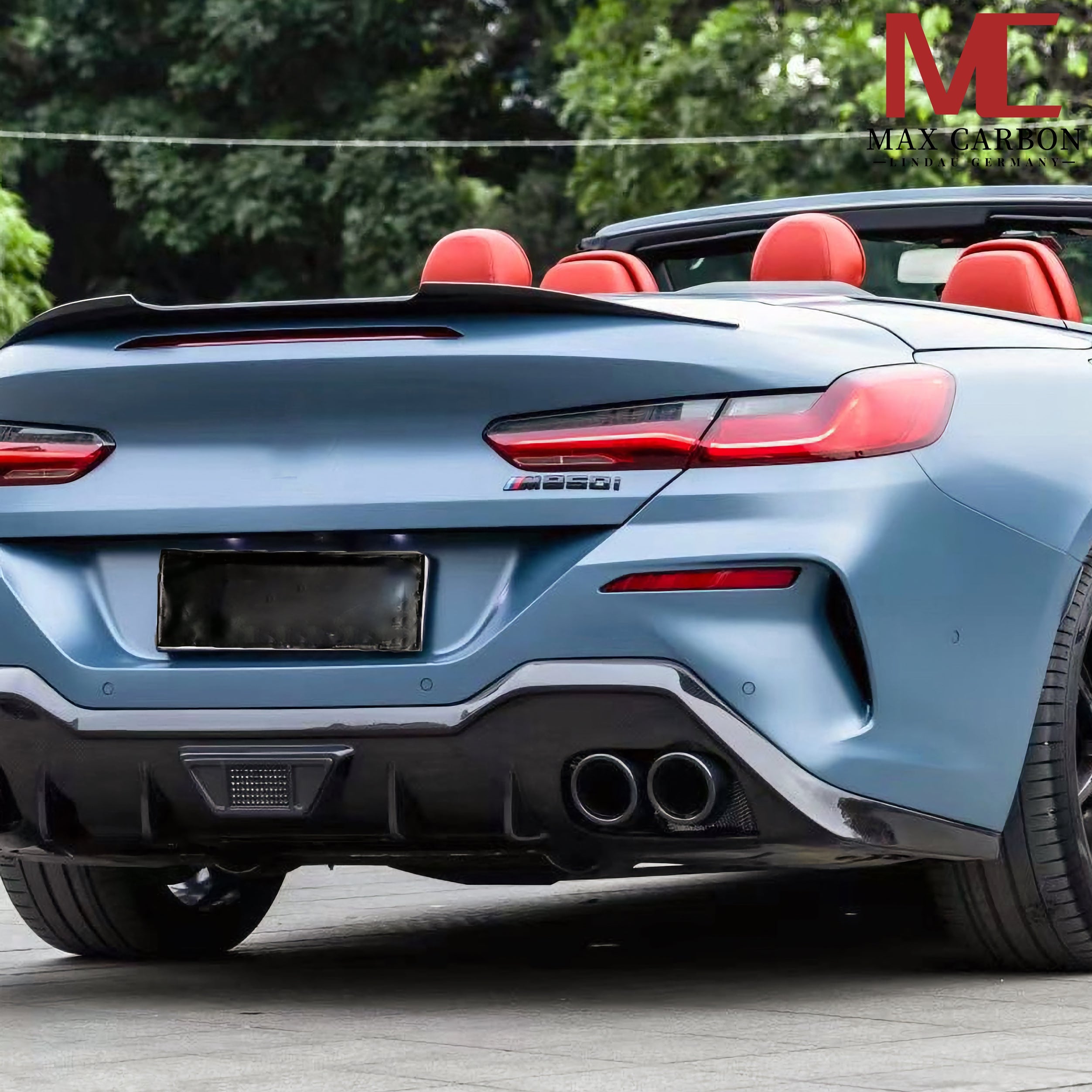 Dry-Carbon Heckspoiler Ducktail V2 passend für BMW M8 F92 / 8er G15 – scharfe Heckkante