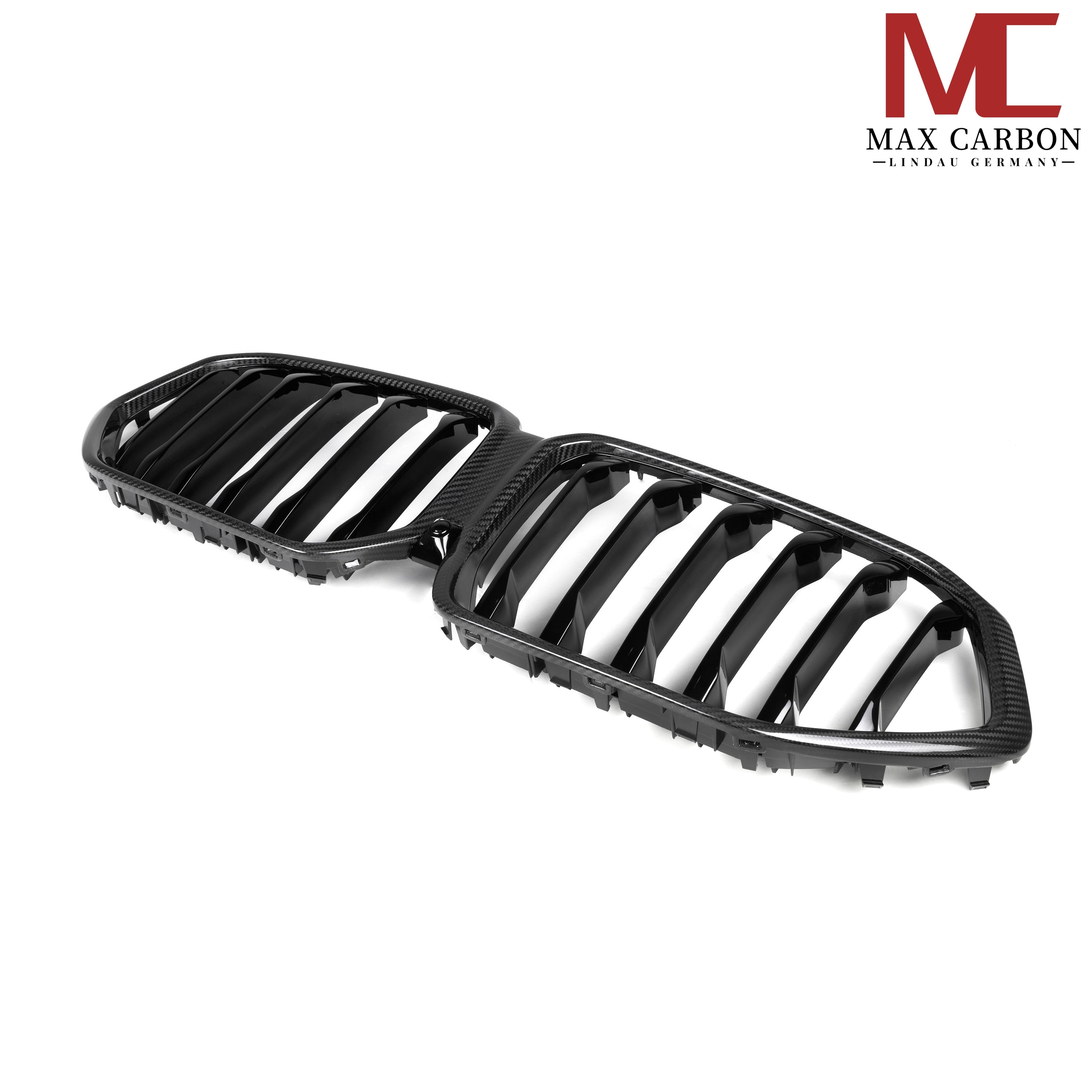 Dry Carbon Kühlergrill Nieren für BMW X6M F96 X6 G06 Pre-LCI