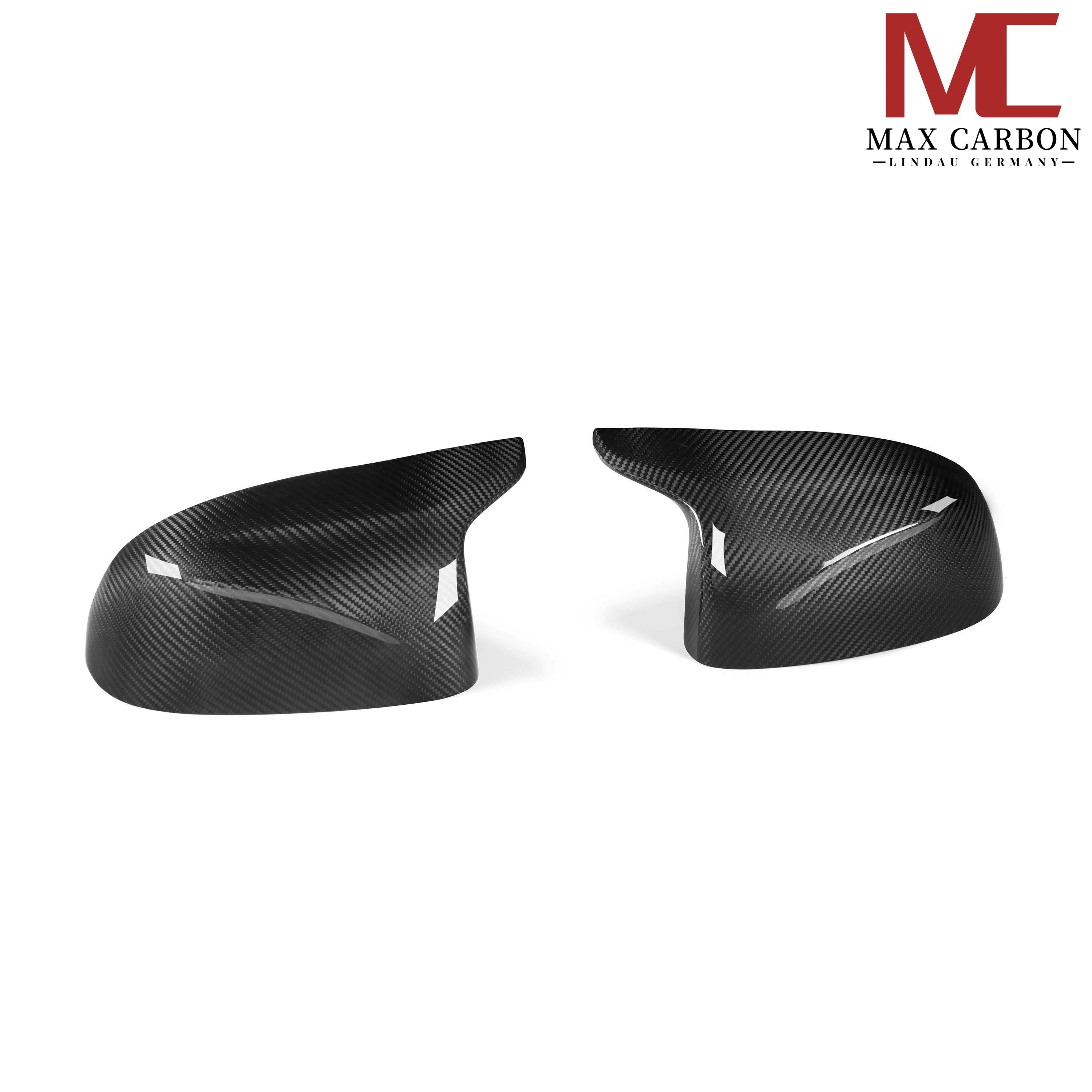 Dry-Carbon Spiegelkappen passend für BMW X3M / X4M / X5M / X6M – Performance Look