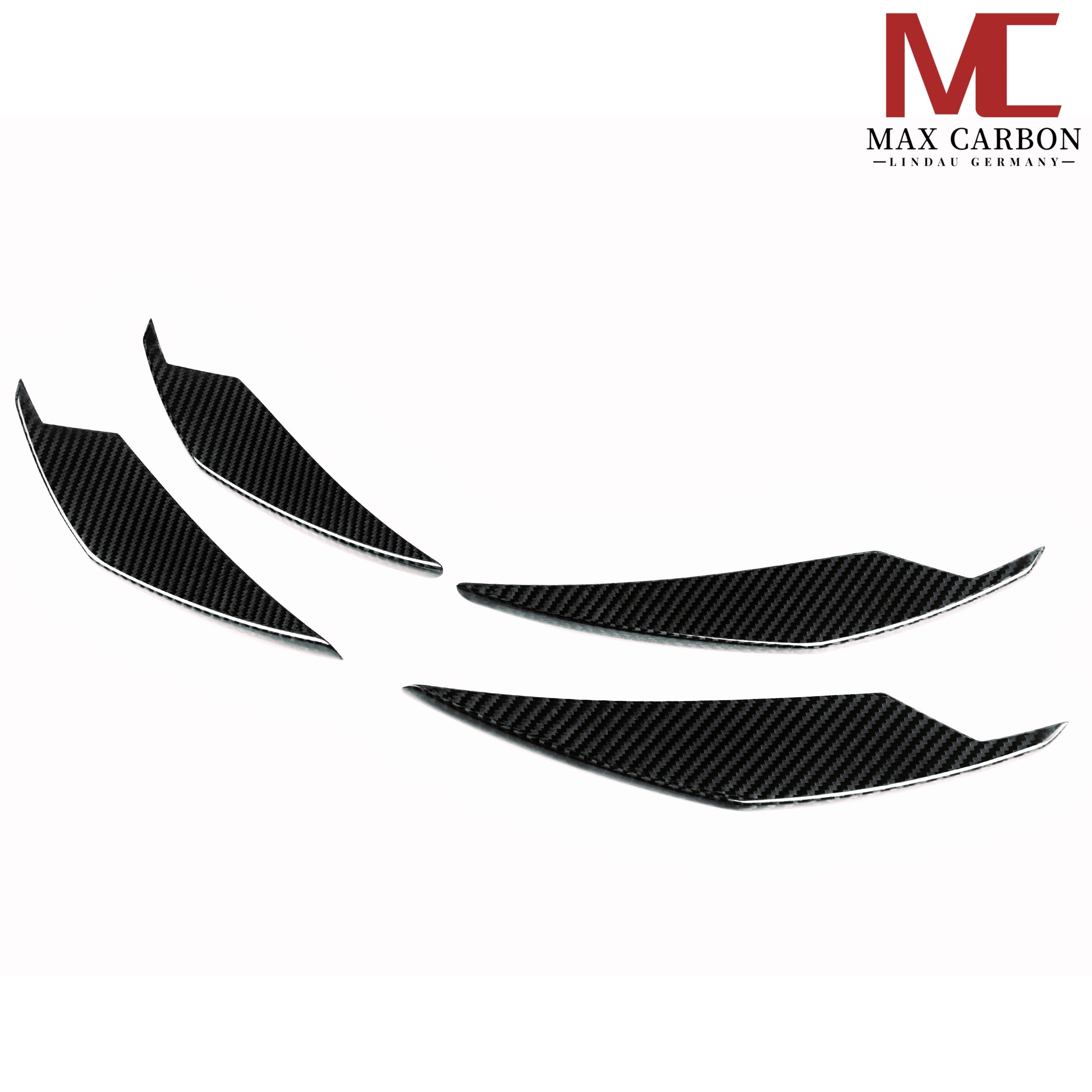 Dry-Carbon Front Canards VAC passend für BMW M3 G80 / G81 / M4 G82 / G83 – Front-Flügel mit Aero-Design