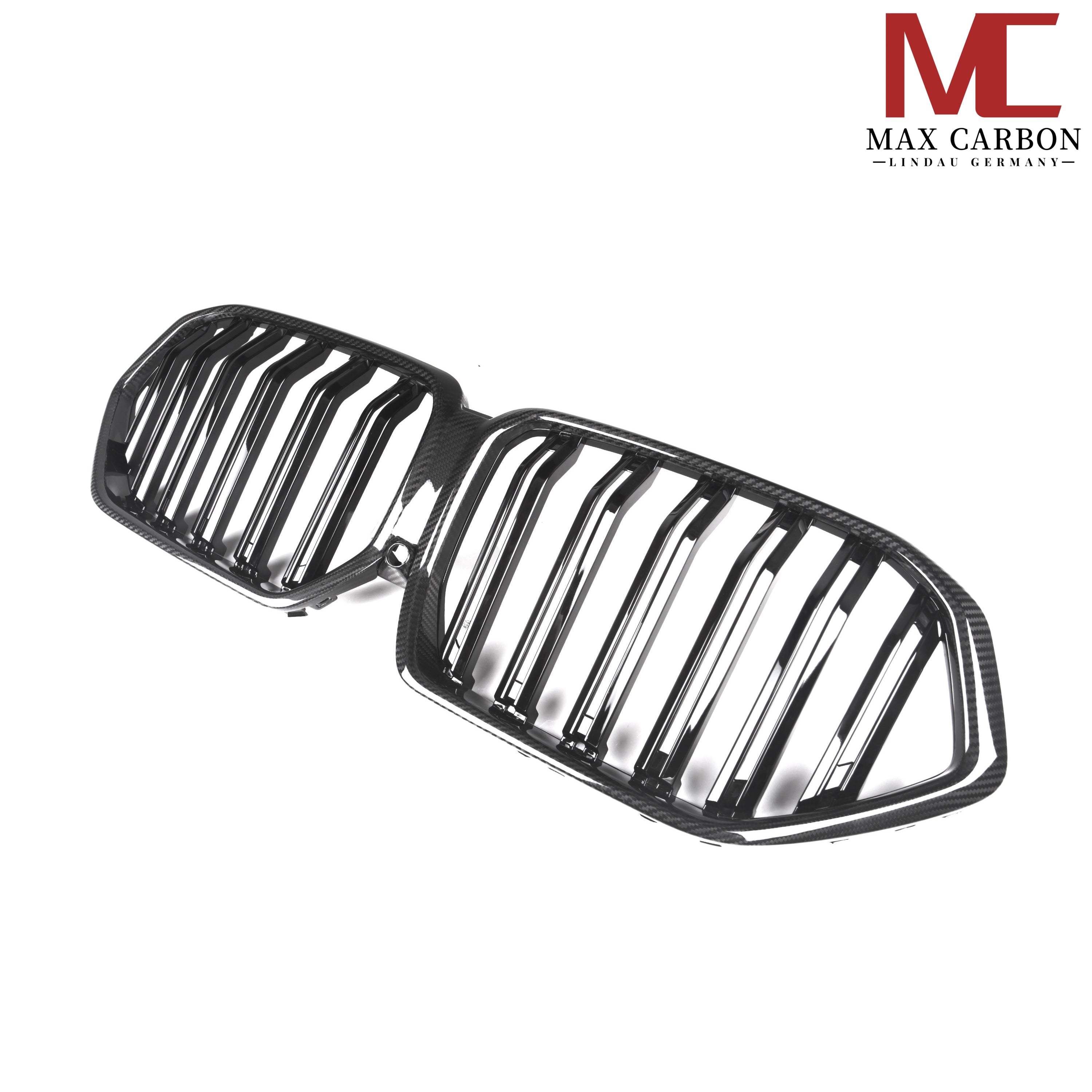 Dry Carbon Kühlergrill Nieren für BMW X6M F96 X6 G06 Pre-LCI