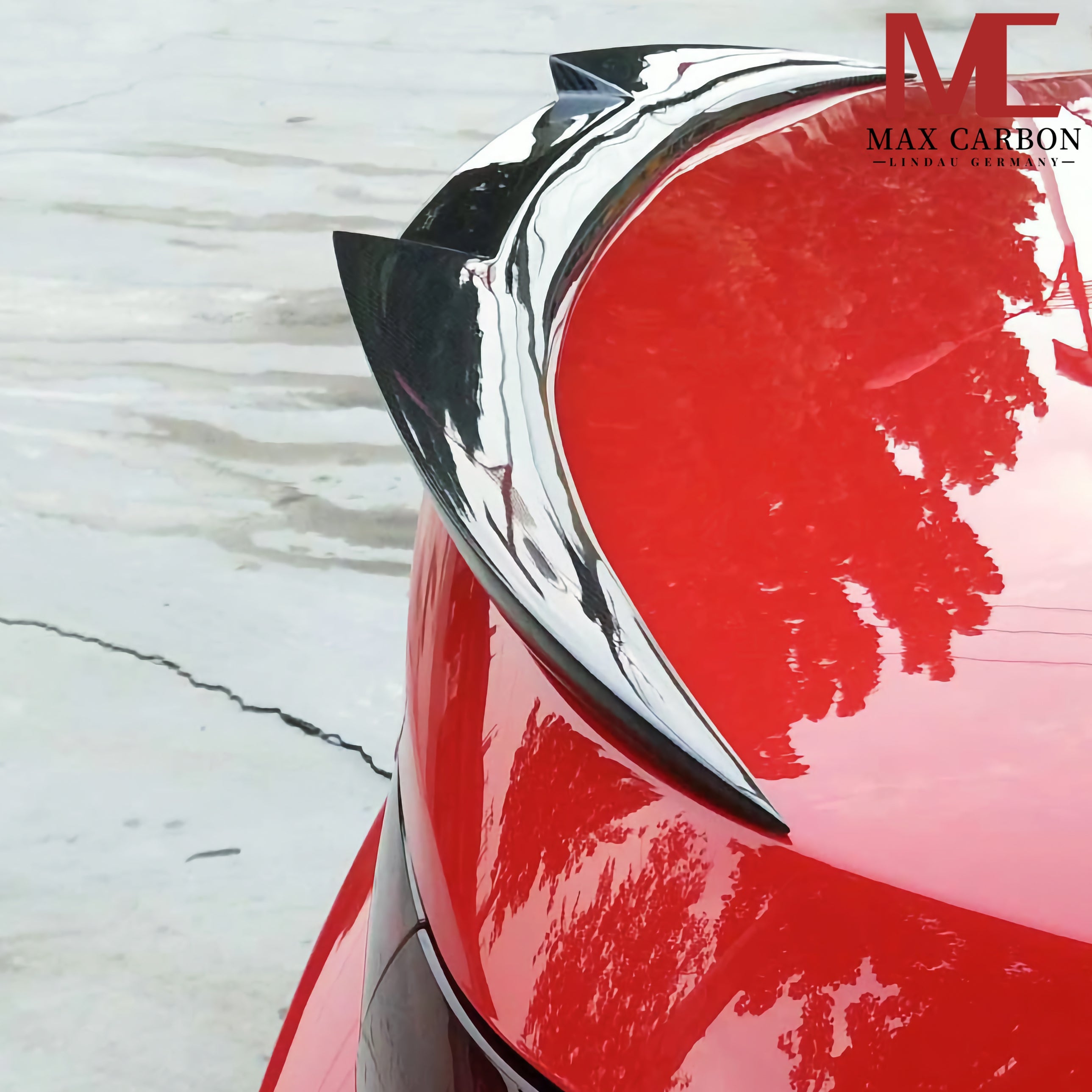 Dry Carbon Heckspoiler "Ducktail" für BMW M3 E93