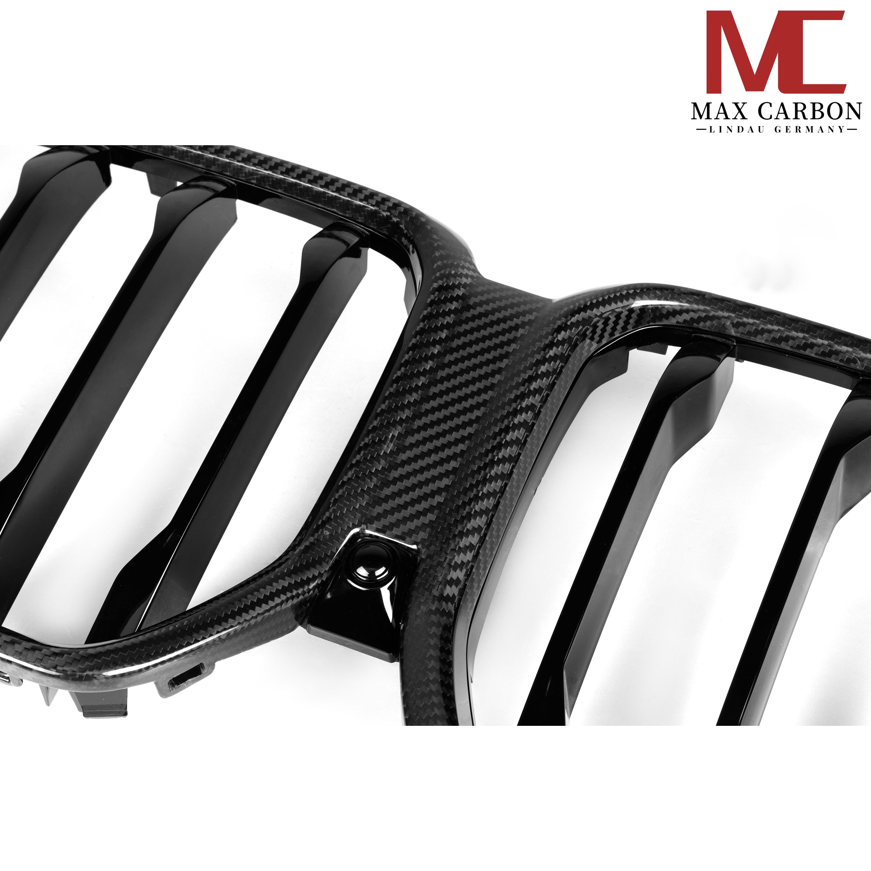 Dry Carbon Kühlergrill Nieren für BMW X6M F96 X6 G06 Pre-LCI