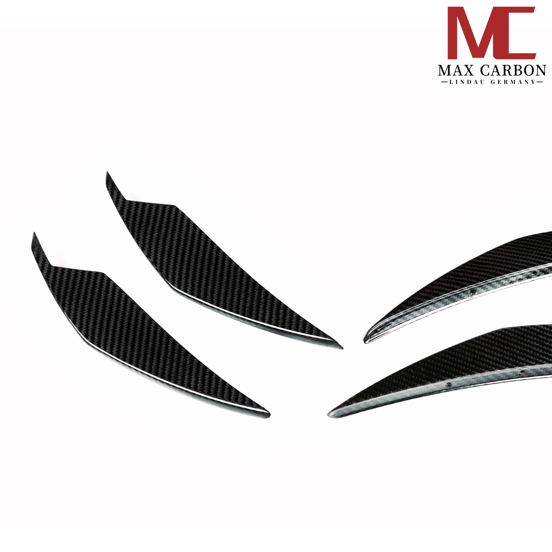 Dry-Carbon Front Canards VAC passend für BMW M3 G80 / G81 / M4 G82 / G83 – Front-Flügel mit Aero-Design