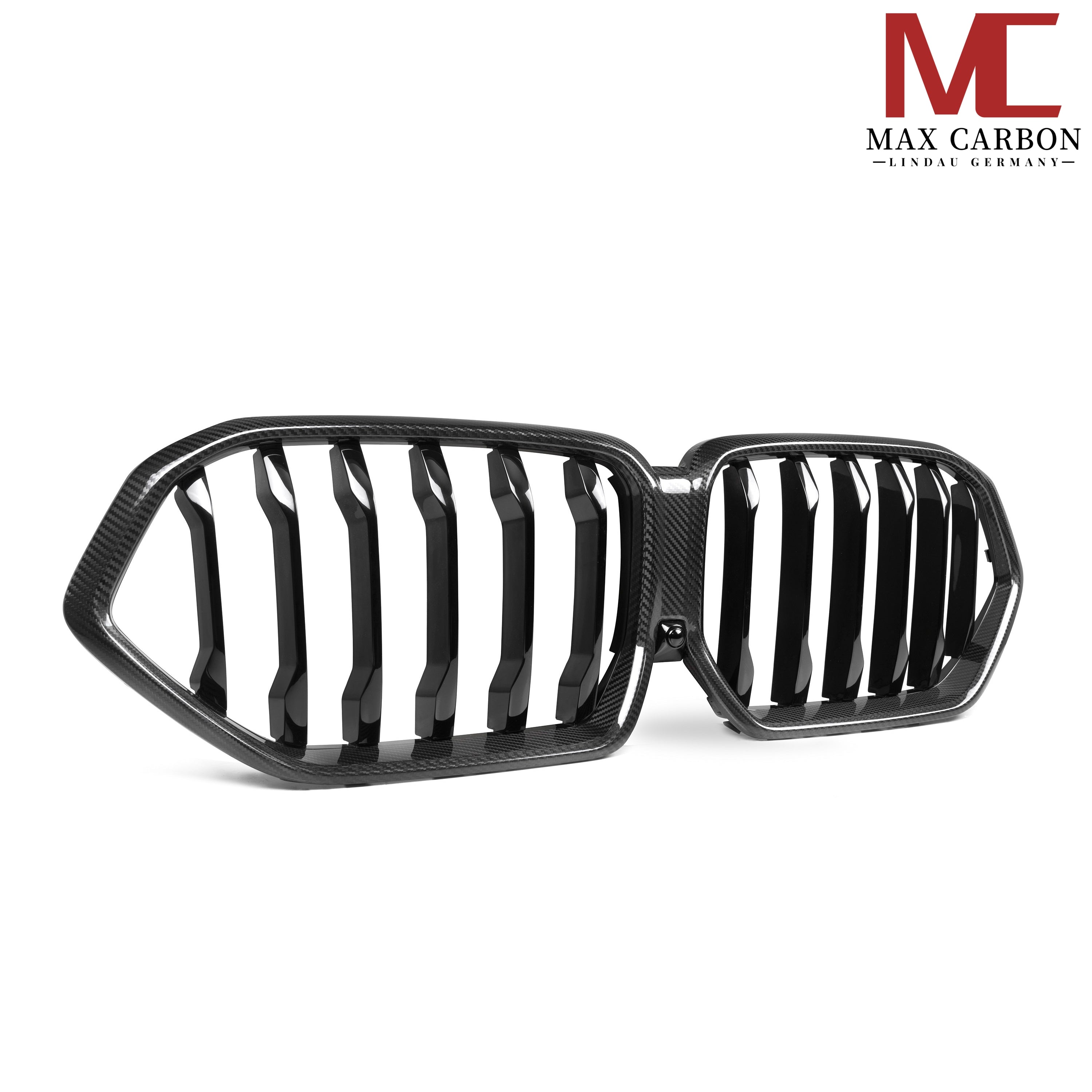Dry Carbon Kühlergrill Nieren für BMW X6M F96 X6 G06 Pre-LCI