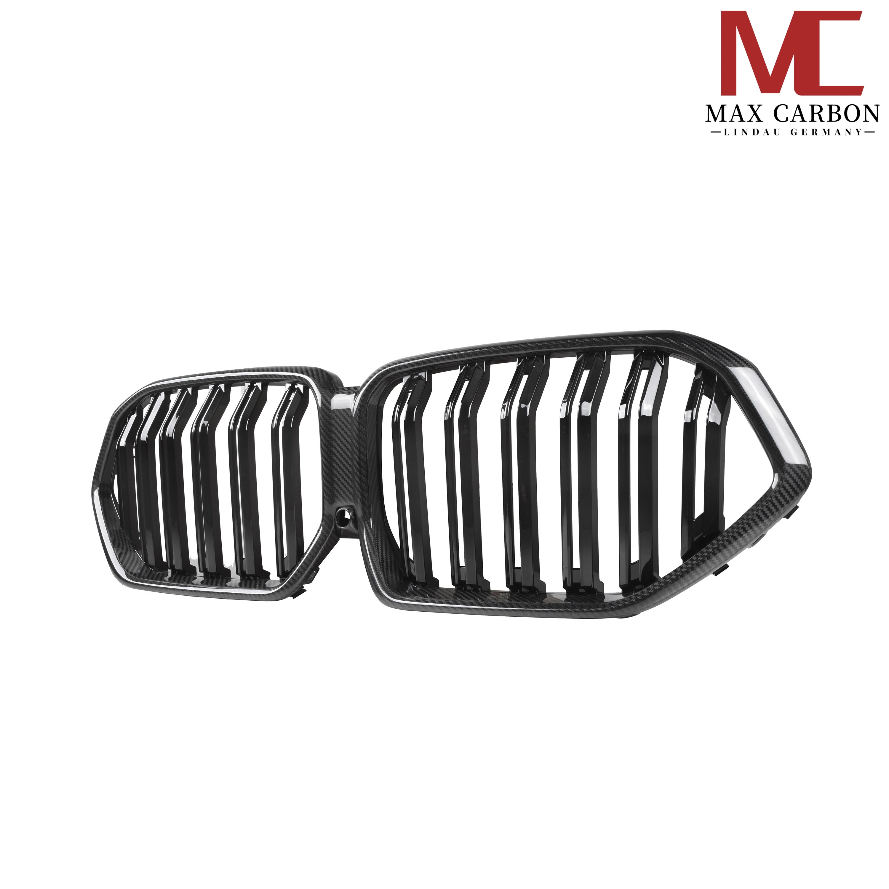 Dry Carbon Kühlergrill Nieren für BMW X6M F96 X6 G06 Pre-LCI
