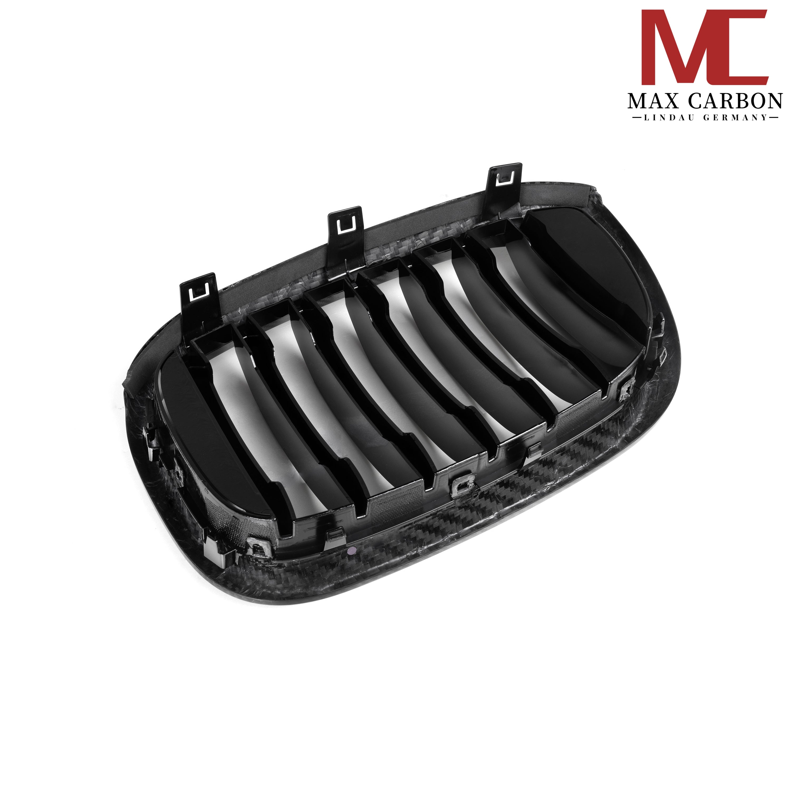 Dry-Carbon Kühlergrill Nieren passend für BMW X3M F97, X4M F98, X3 G01 & X4 G02 Pre-LCI – Carbon-Front statt Chrom