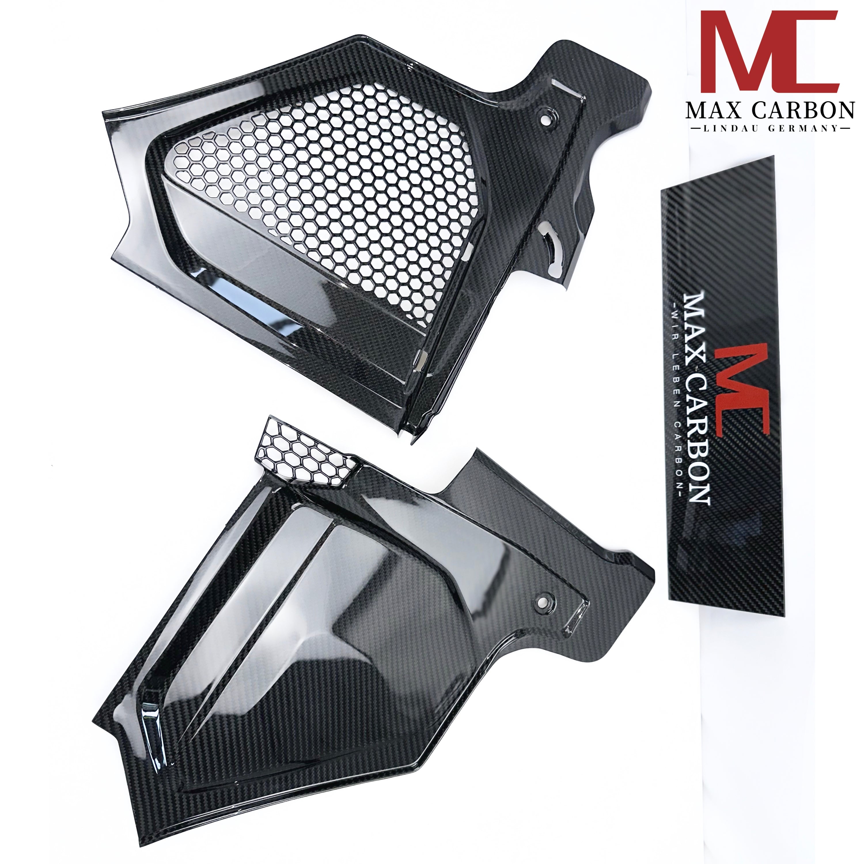 Dry-Carbon Rainplates passend für BMW M2 G87 / M3 G80 / G81 / M4 G82 / G83 – Fensterrahmen-Styling