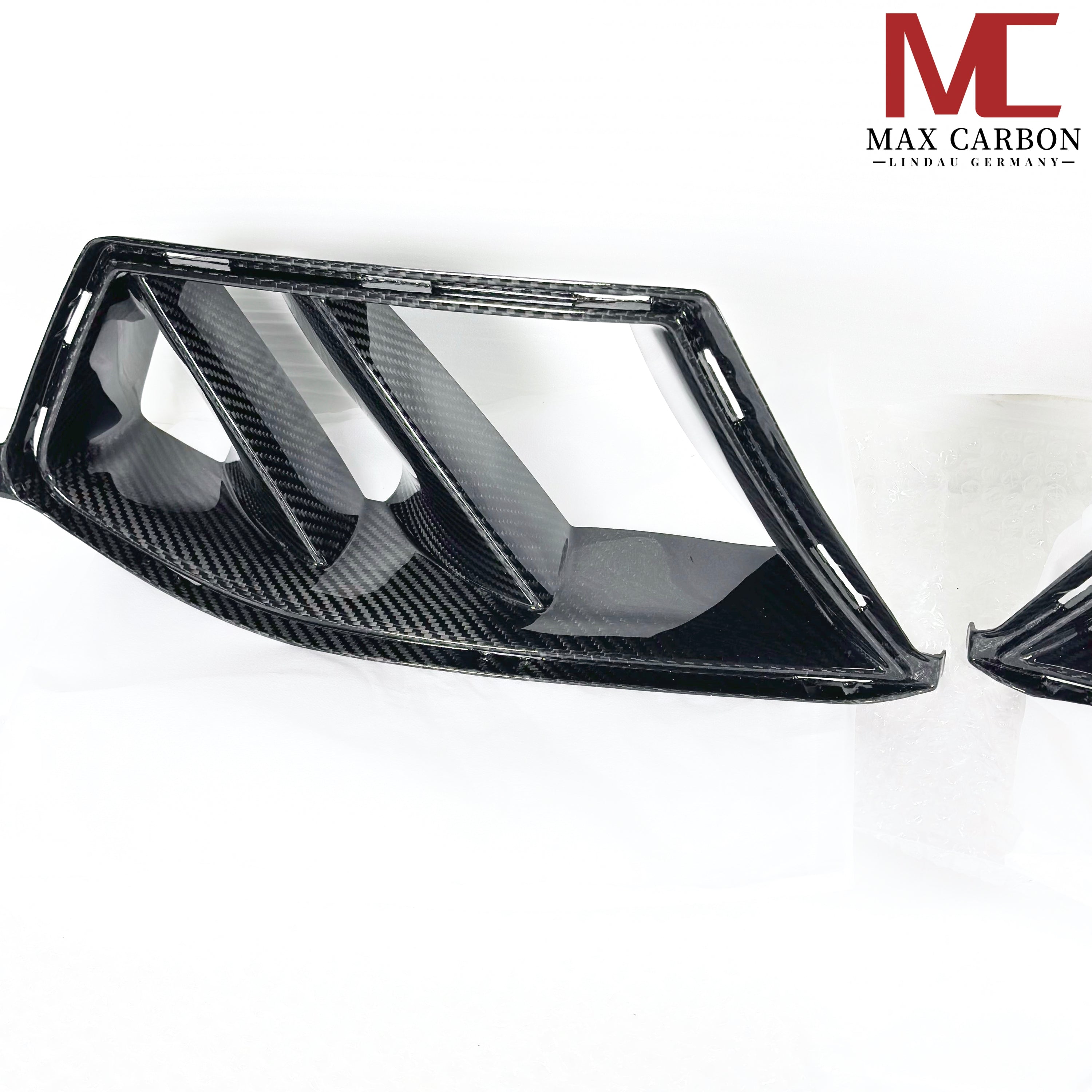 Dry-Carbon Lufteinlässe Front VR passend für BMW M3 G80 / G81 / M4 G82 / G83 – Sportive Front-Belüftung