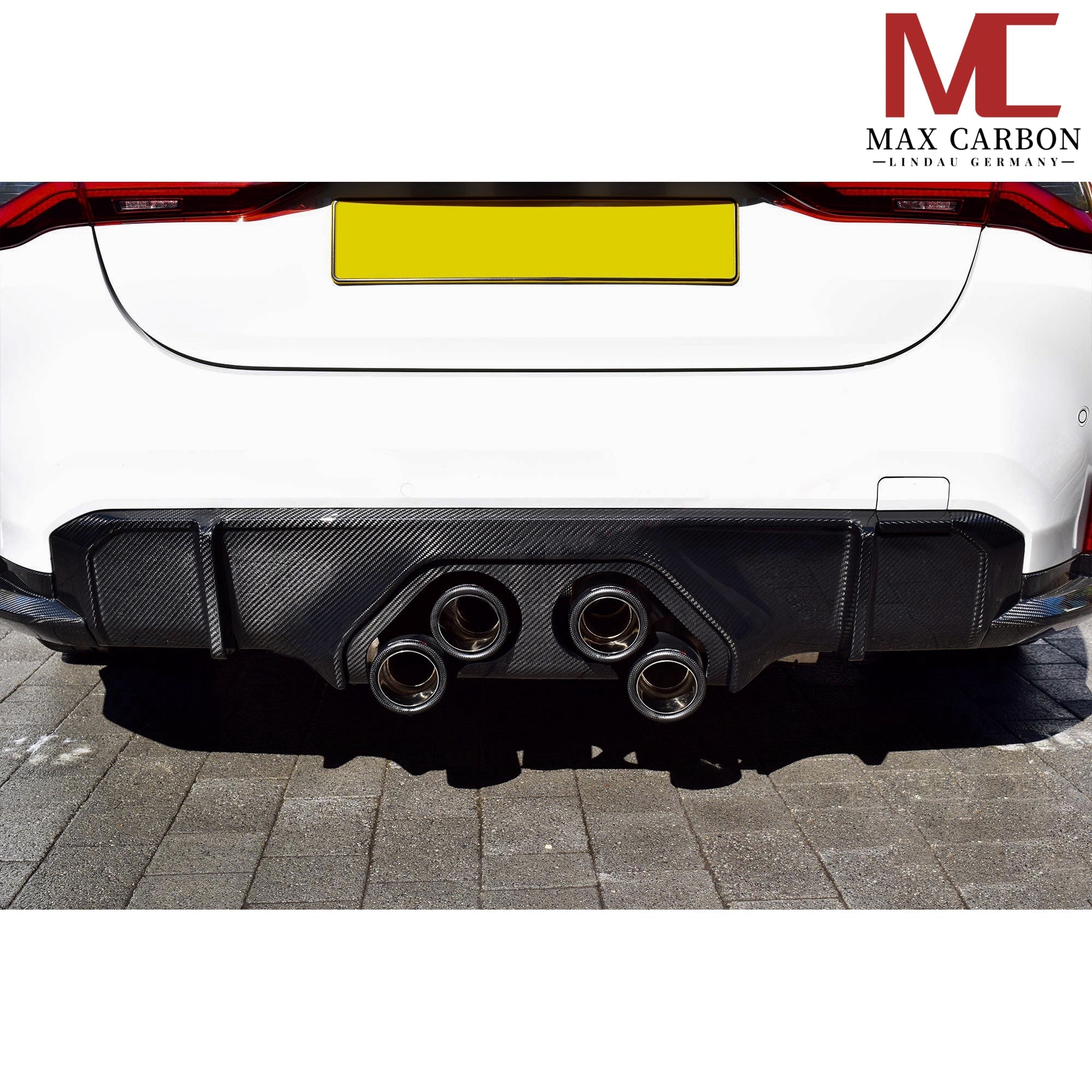 Dry Carbon Heckdiffusor "Performance Style" für BMW M3 G80 G81 / M4 G82 G83 inkl. LCI