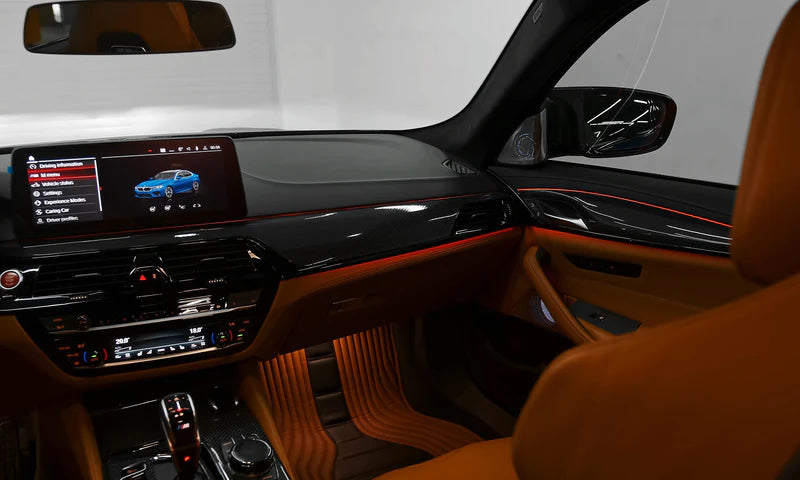 Carbon Fiber Interior Set passend für BMW 5 Series G30 F90