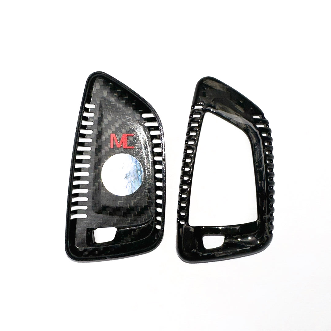 Dry-Carbon Schlüssel Cover passend für BMW und BMW M – Carbon im Detail