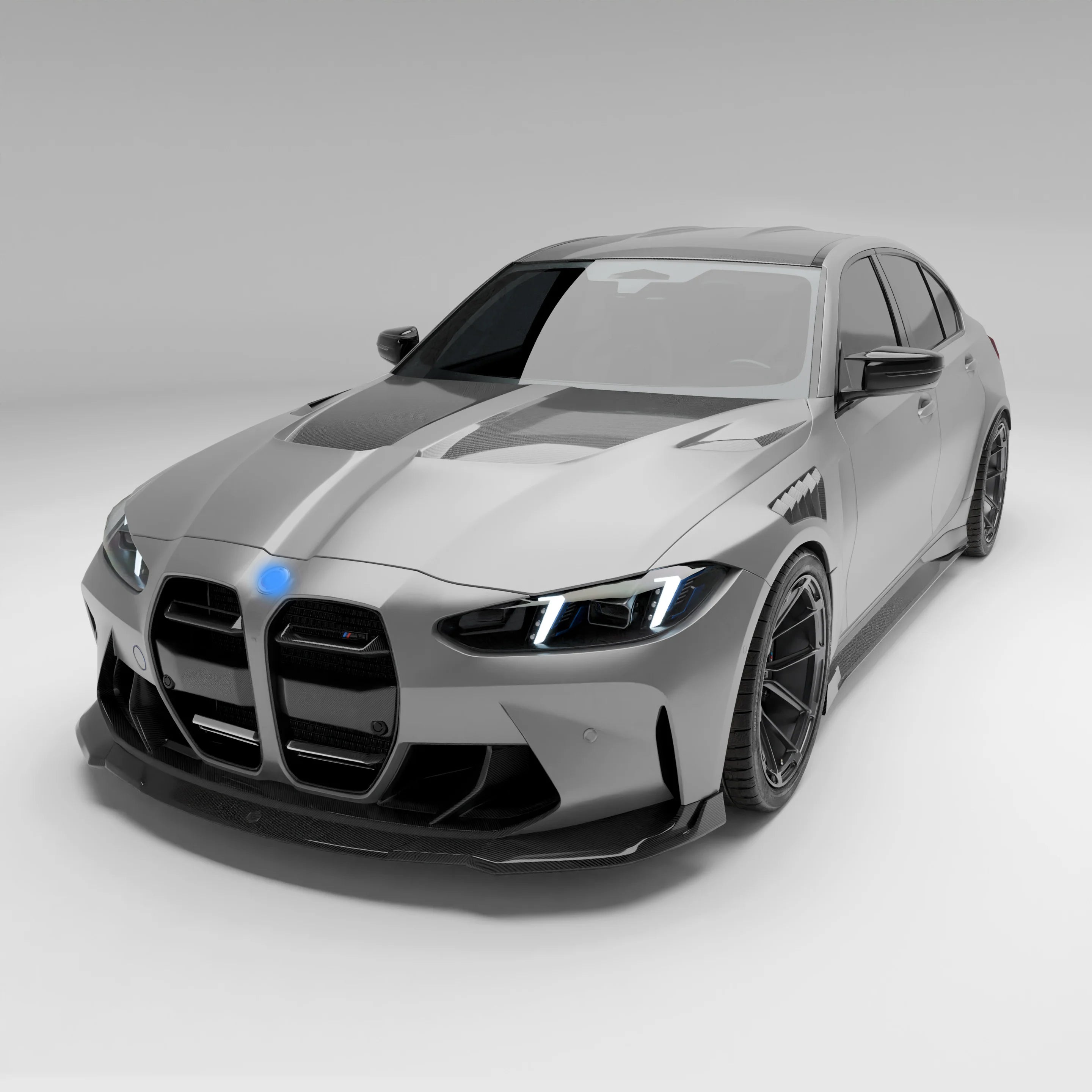 Dry-Carbon Sport Motorhaube passend für BMW M3/M4 G80-G83 – ultraleicht & Premium-Carbon