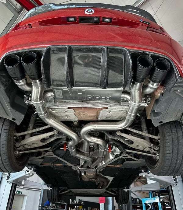 MH-Pipes Balanced Flow Abgasanlage passend für BMW M2 Competition (mit OPF)