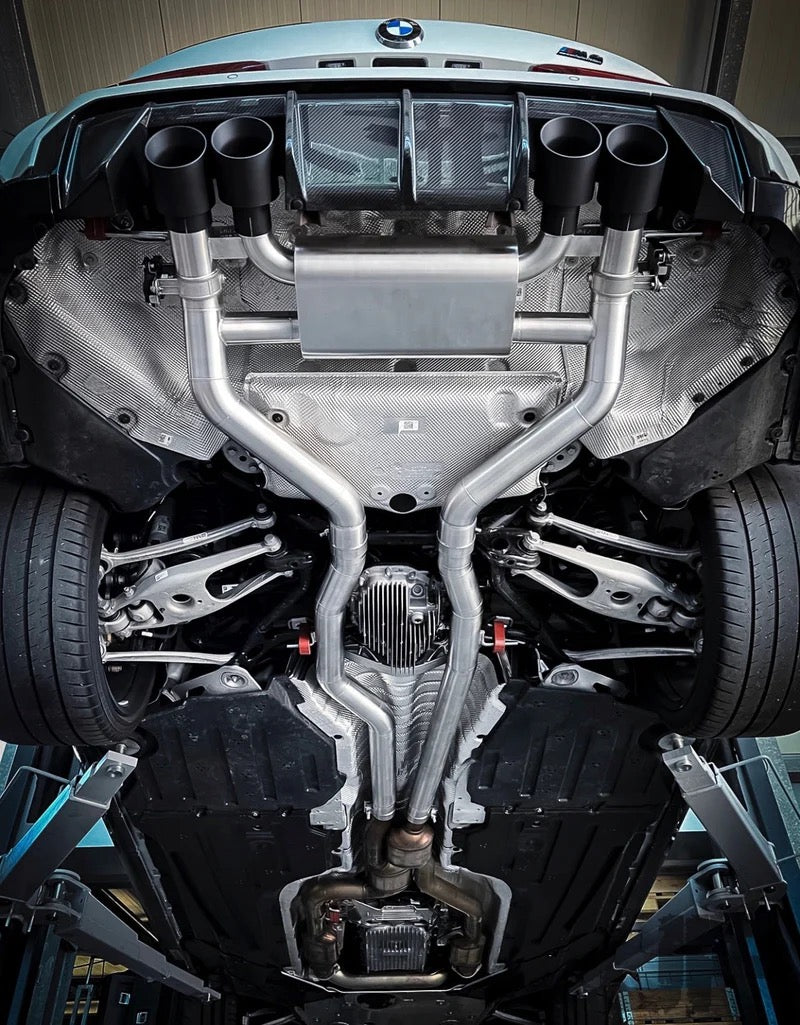 MH-Pipes ECE Abgasanlage 3 Zoll Balanced Flow passend für BMW M4 F82 (OPF)