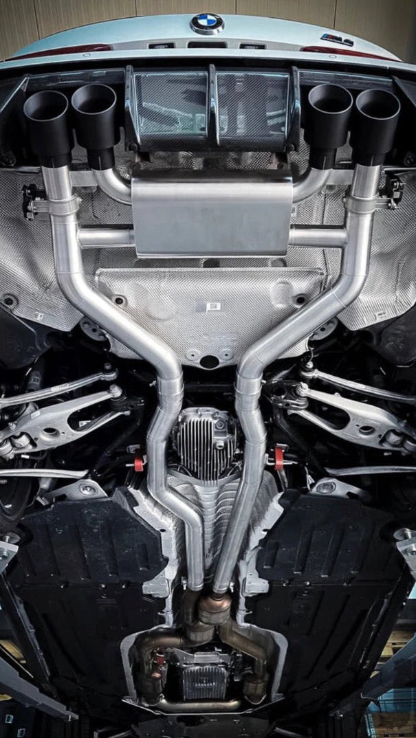 MH-Pipes ECE Abgasanlage 3 Zoll Equal Length passend für BMW M4 F82 (NON-OPF)