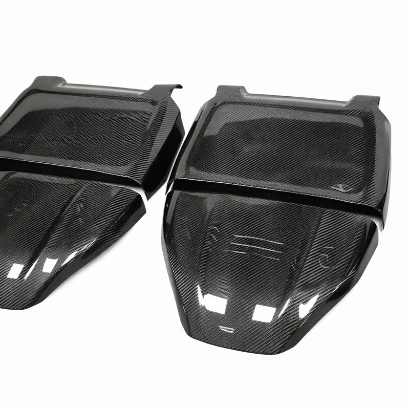 Dry-Carbon Sitzcover Aufsatz passend für BMW M5 F90 / X5M F95 / X6M F96 – Performance Seating