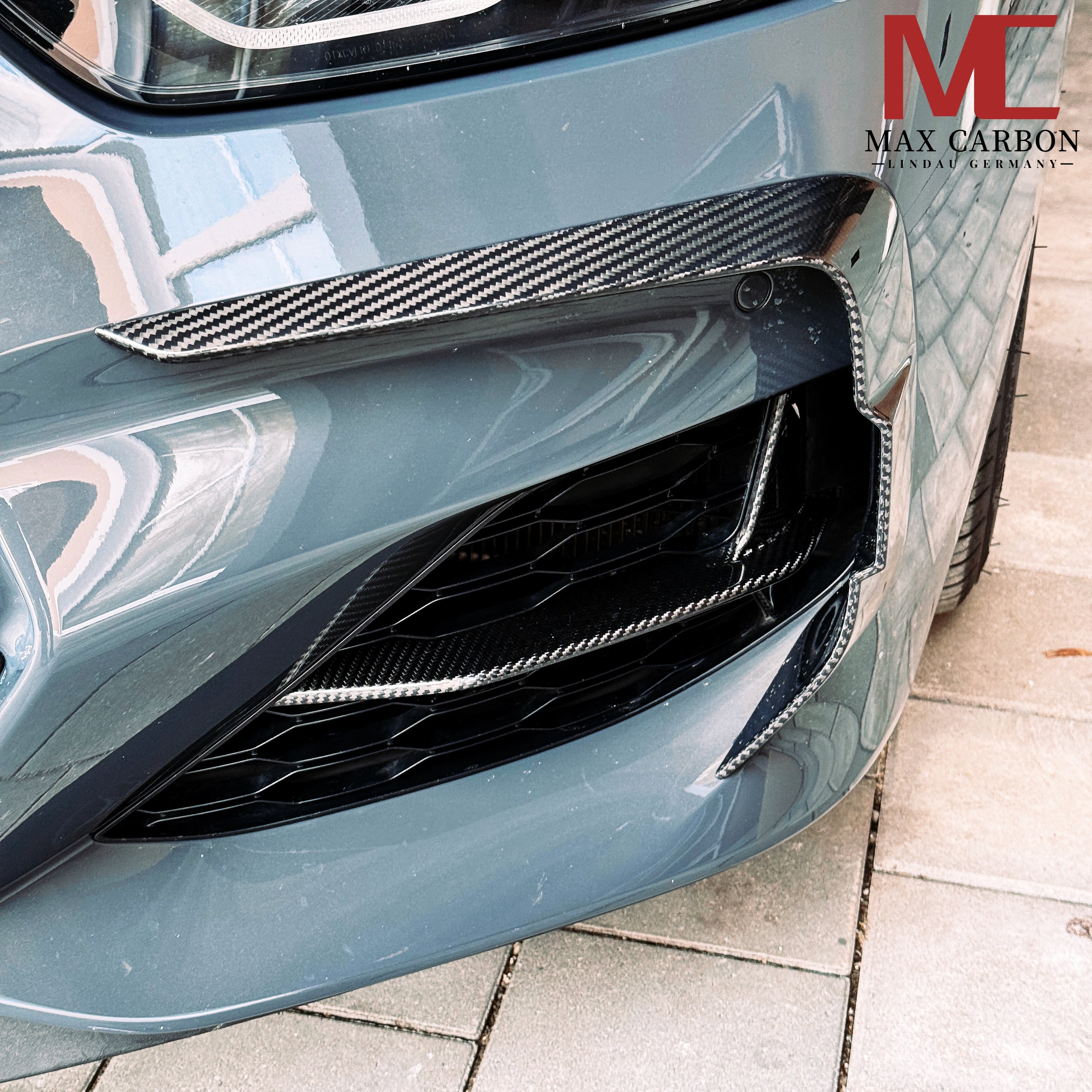DRY CARBON PrePreg Front Lip Flick für BMW G14 G15 G16 M850i 840i 840d