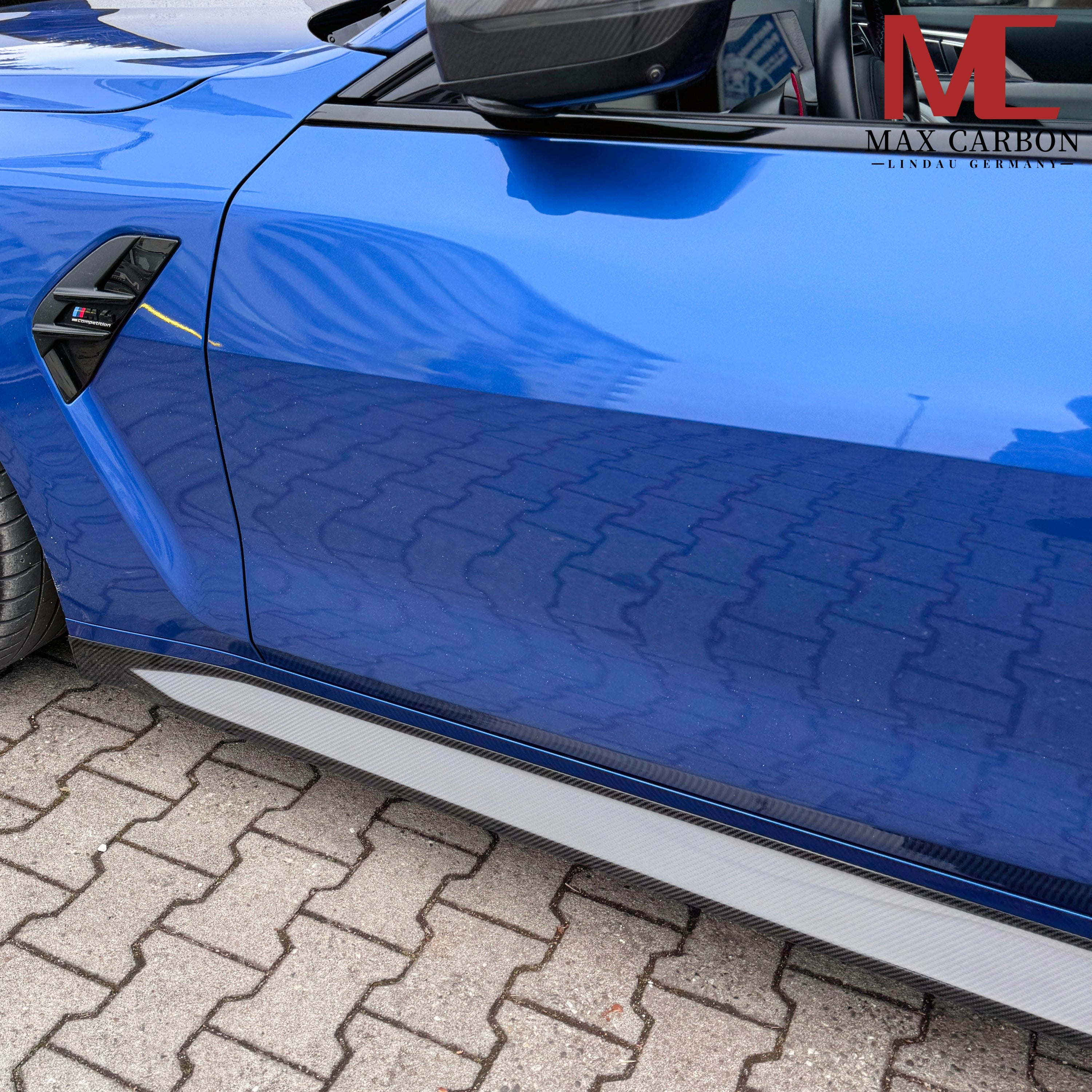 Dry-Carbon Seitenschweller passend für BMW M4 G82 / G83 – Aggressive Seitenlinie