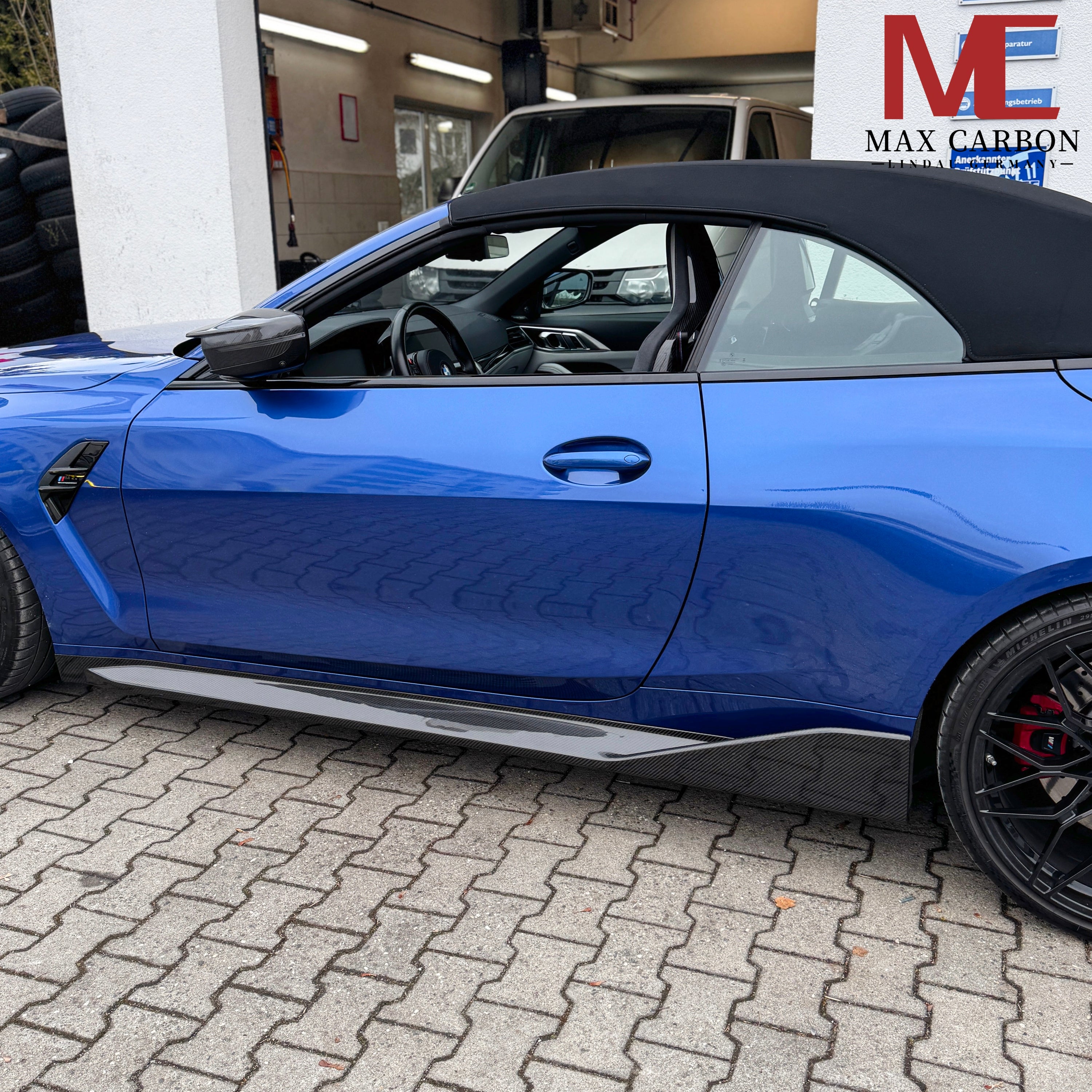 Dry-Carbon Seitenschweller passend für BMW M4 G82 / G83 – Aggressive Seitenlinie