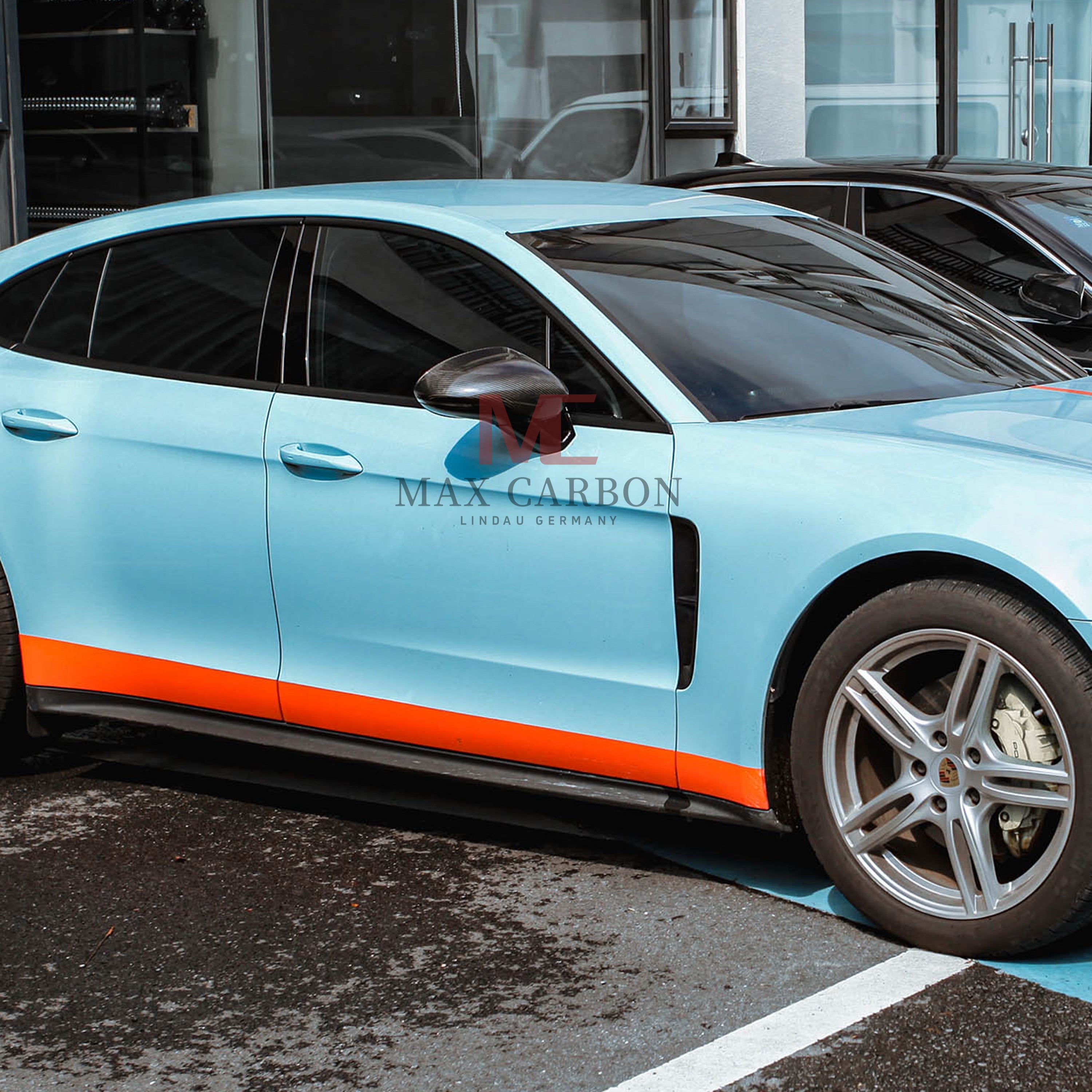 Carbon Spiegelkappen passend für Porsche Panamera 971 & 976 – nur ca. 290 g