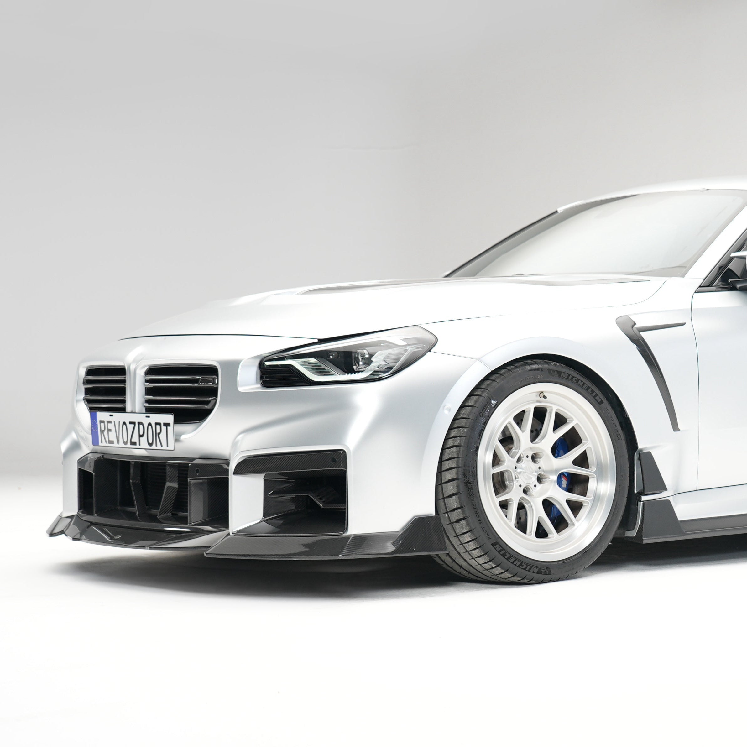 Carbon Kühlergrill-Nieren RZ für BMW M2 G87 (Pre-LCI + LCI) – M Aggression