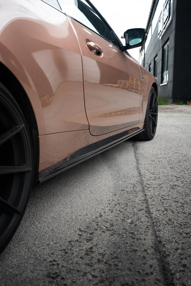 Carbon Fiber Seitenschweller V2 passend für BMW 4 Series G22 G23