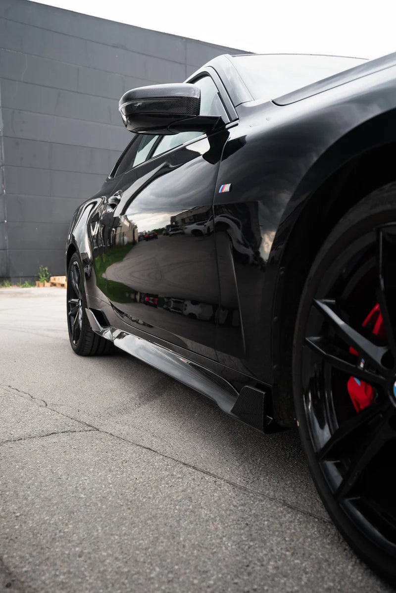 Carbon Fiber Seitenschweller passend für BMW 4 Series G22 G23