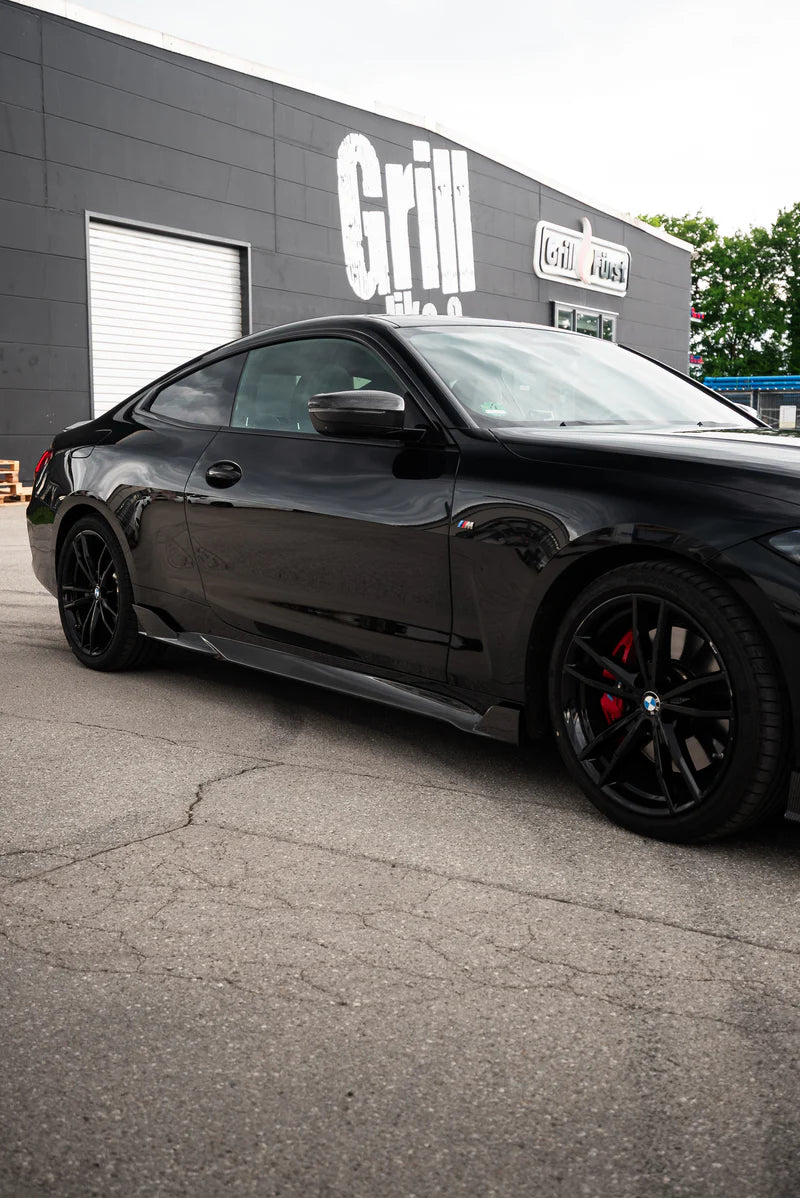 Carbon Fiber Seitenschweller passend für BMW 4 Series G22 G23