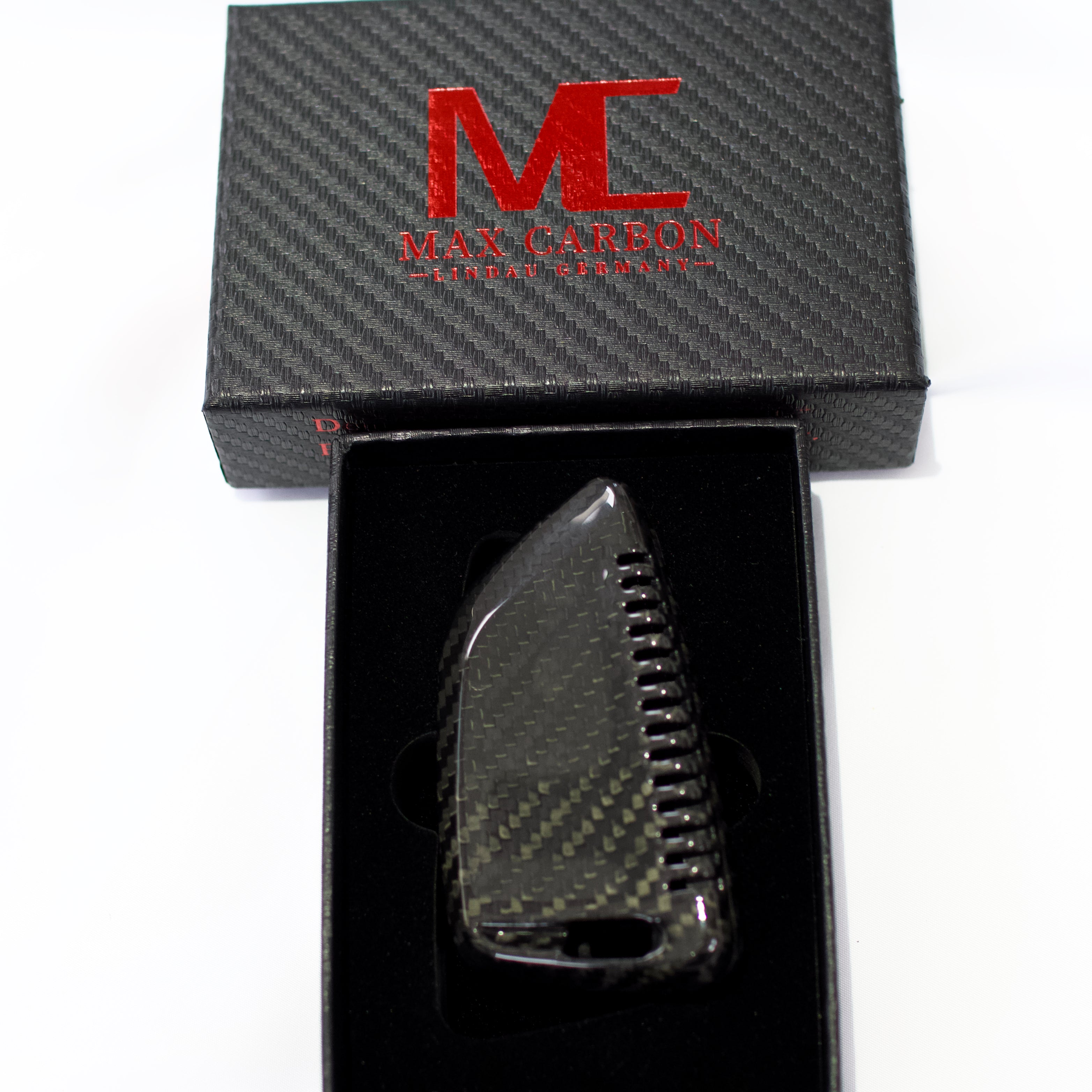 Dry-Carbon Schlüssel Cover passend für BMW und BMW M – Carbon im Detail